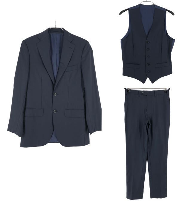 Suitsupply Lazio Wool Formal Suit EU:44; UK/US:34 - W30 L31 Size 34R - 1 Thumbnail