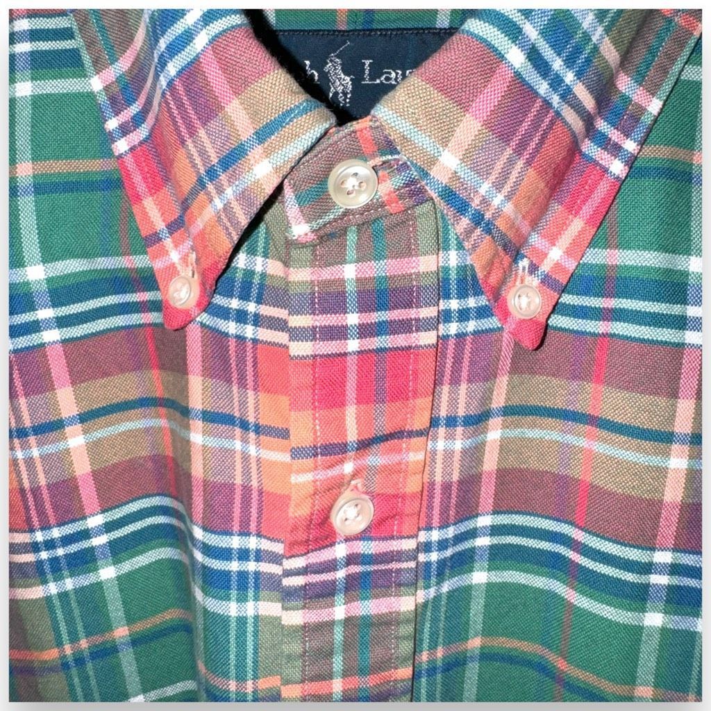 Polo Ralph Lauren Polo Ralph Lauren Custom Fit Oxford Button Down Shirt L Size US L / EU 52-54 / 3 - 3 Thumbnail