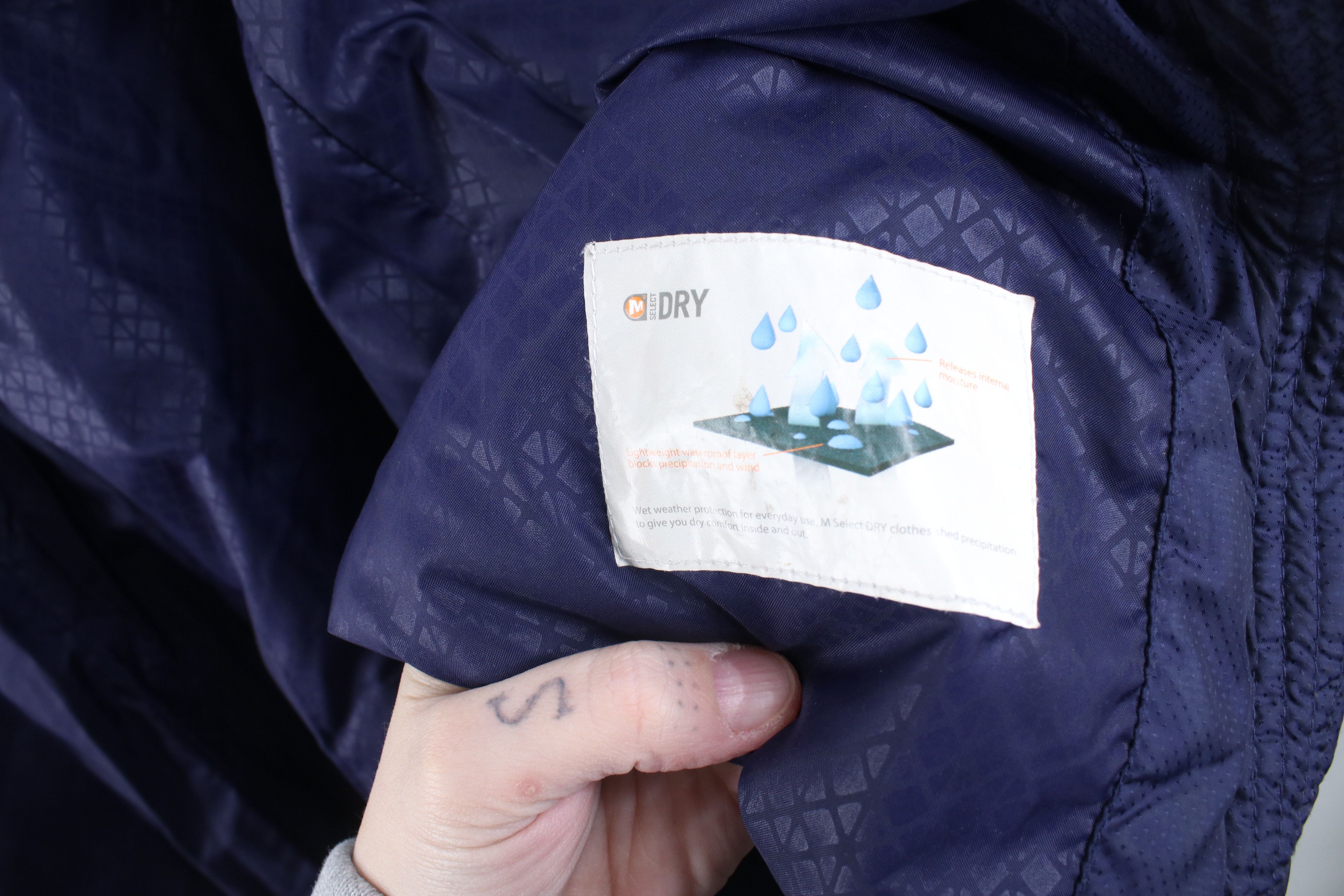 Merrell Merrell Select Dry Waterproof Puffer Parka Jacket Blue Size S / US 4 / IT 40 - 12 Thumbnail