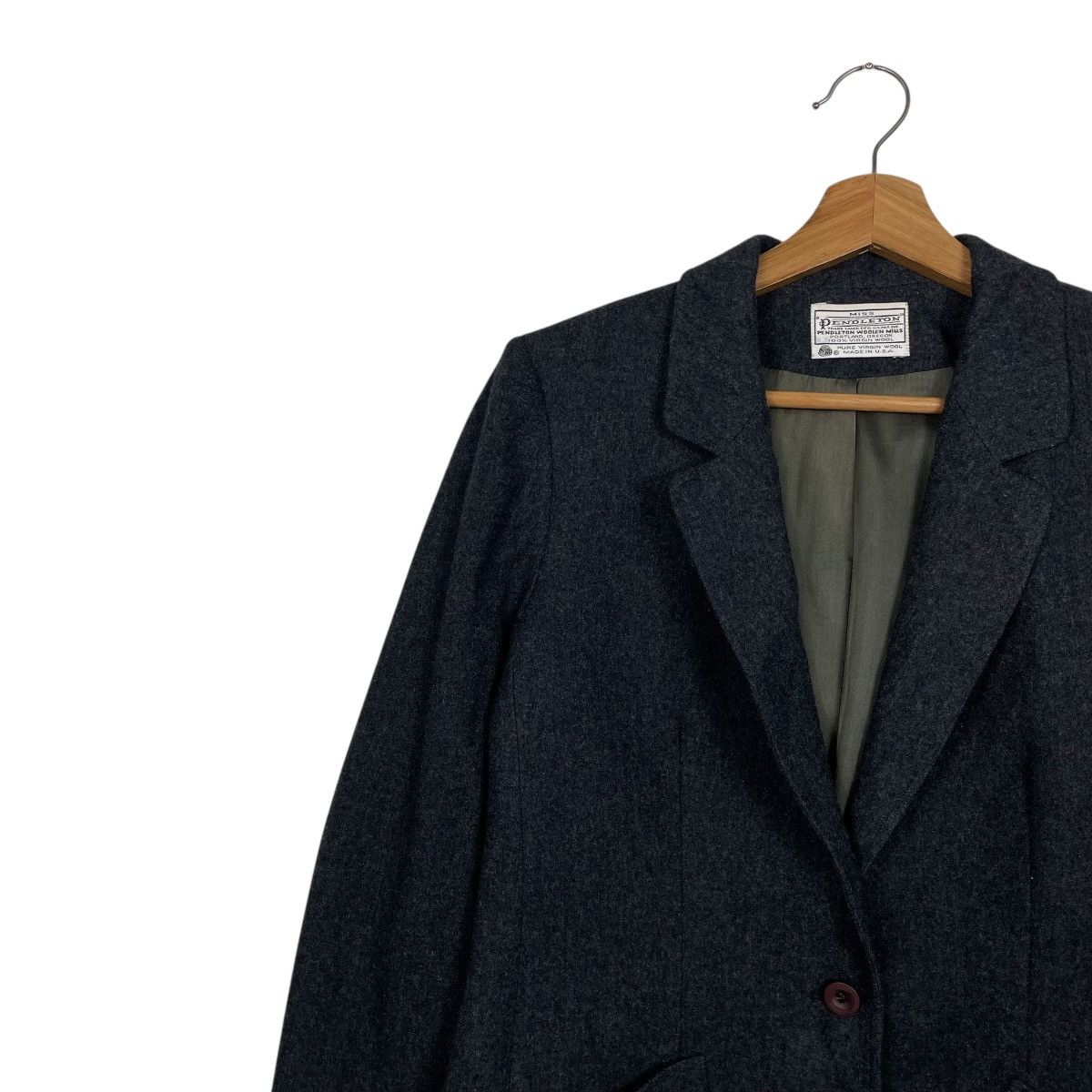 Pendleton Pendleton Women Wool Jacket Made In USA Size S / US 4 / IT 40 - 6 Thumbnail