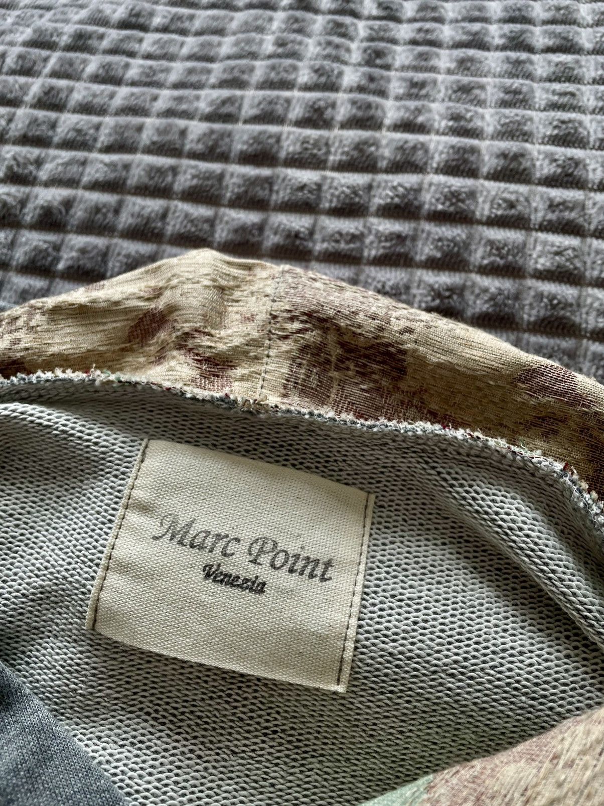 Marc Point Venezia Marc Point/SSSR Venezia Distressed Patch Asymmetrical Hoodie Size US M / EU 48-50 / 2 - 13 Thumbnail