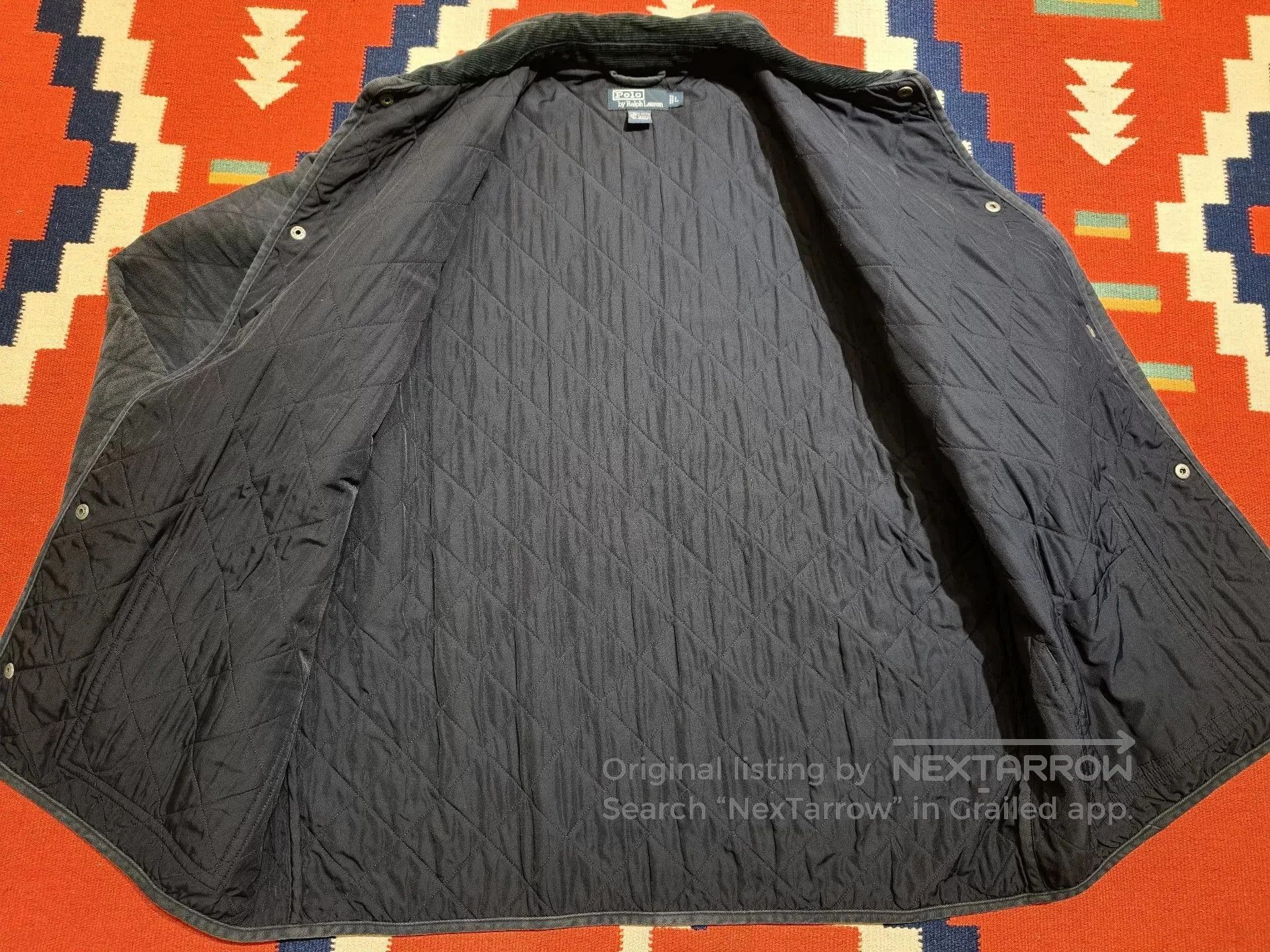 Vintage Vintage Polo Ralph Lauren Quilted Jacket. Size US L / EU 52-54 / 3 - 7 Thumbnail