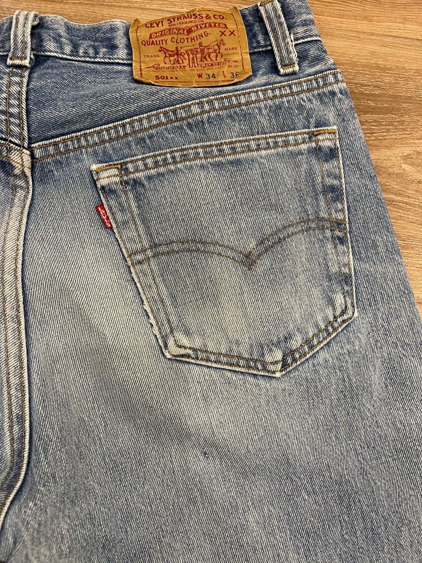 Levi's Vintage Levi's 501 90s USA Size US 32 / EU 48 - 8 Thumbnail
