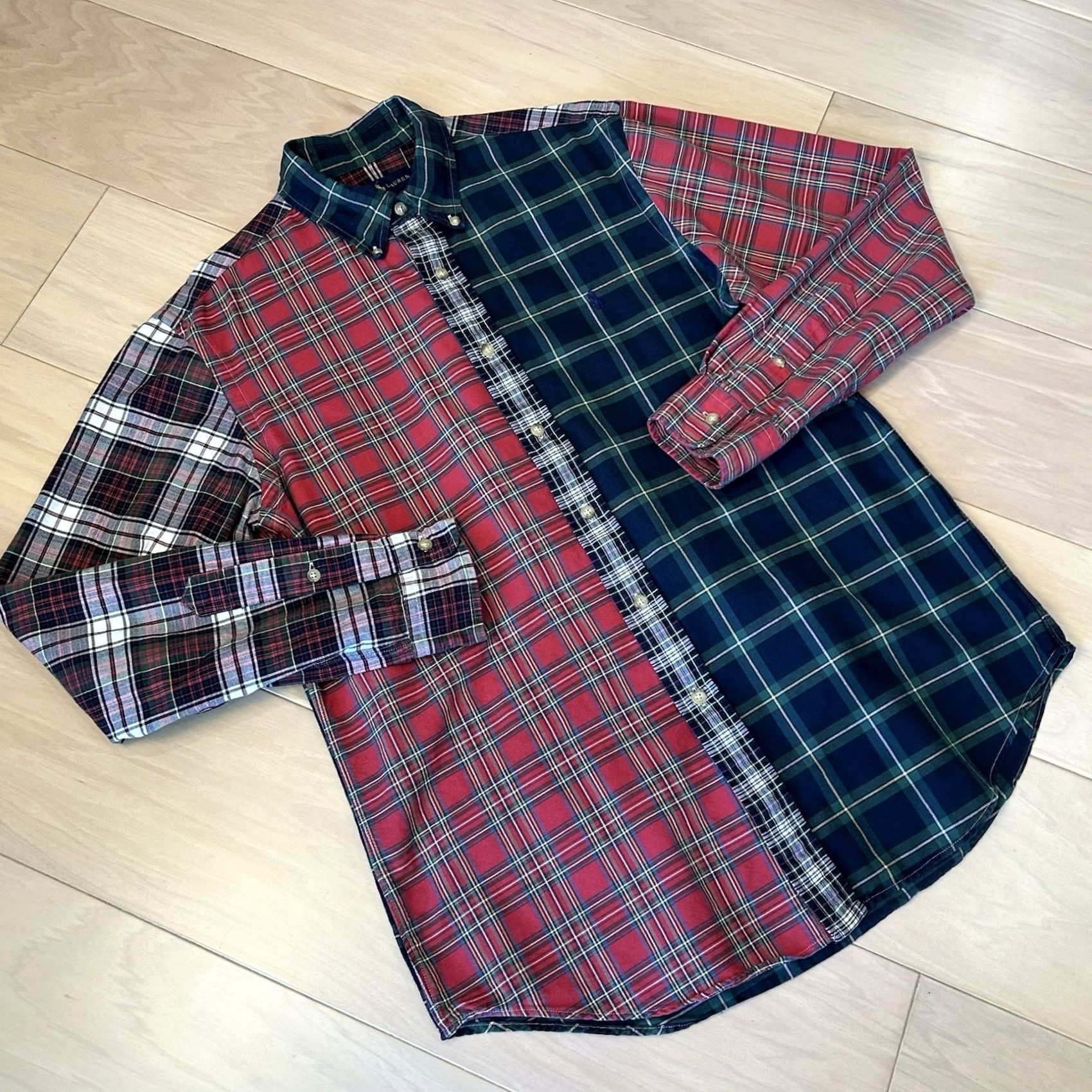 Ralph Lauren Ralph Lauren Shirt Men’s Medium Multi Tartan Plaid Button Up Long Sleeve Size US M / EU 48-50 / 2 - 2 Thumbnail
