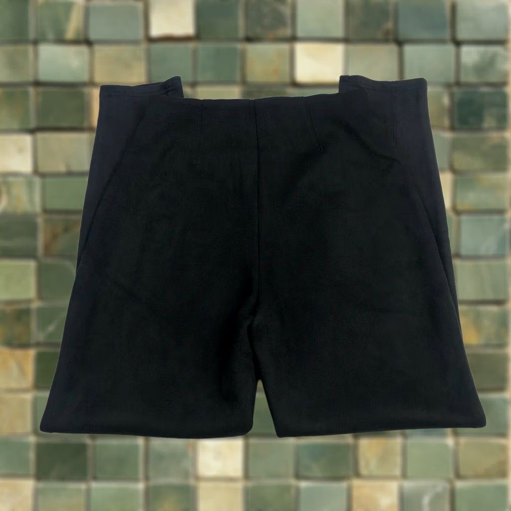 Aritzia Aritzia Babaton Faux Suede Pants Women's 0 Tag Regular Rise High Inseam 27.5 In Zip Pull On Size 42" / US 20 - 1 Thumbnail