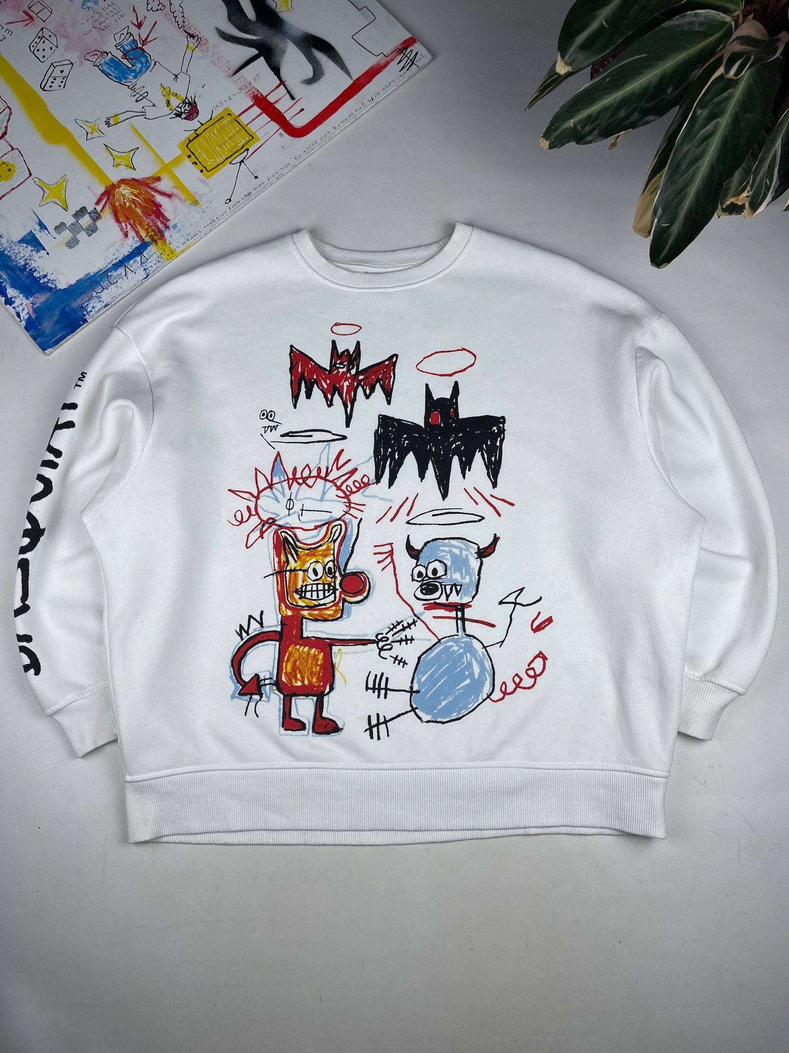 Jean-Michel Basquiat Jean Michael Basquiat sweatshirt Size US M / EU 48-50 / 2 - 1 Thumbnail