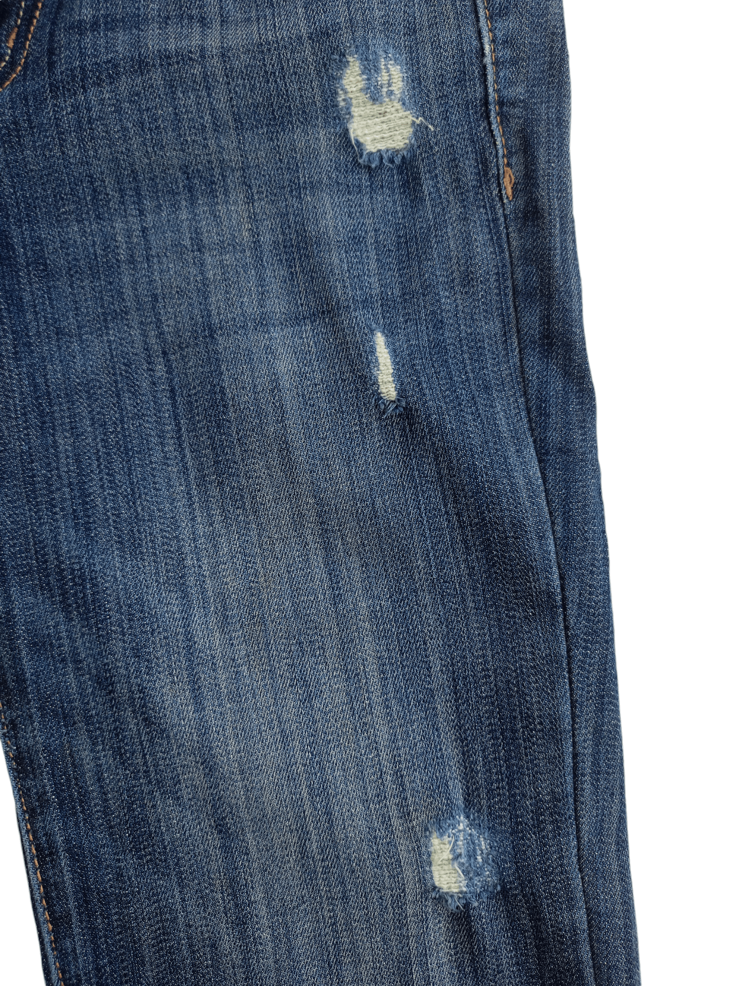 Forever 21 × Vintage XXL FOREVER 21 Boot Cut Distressed Vintage Streetwear Jeans Size 27" / US 4 / IT 40 - 9 Thumbnail