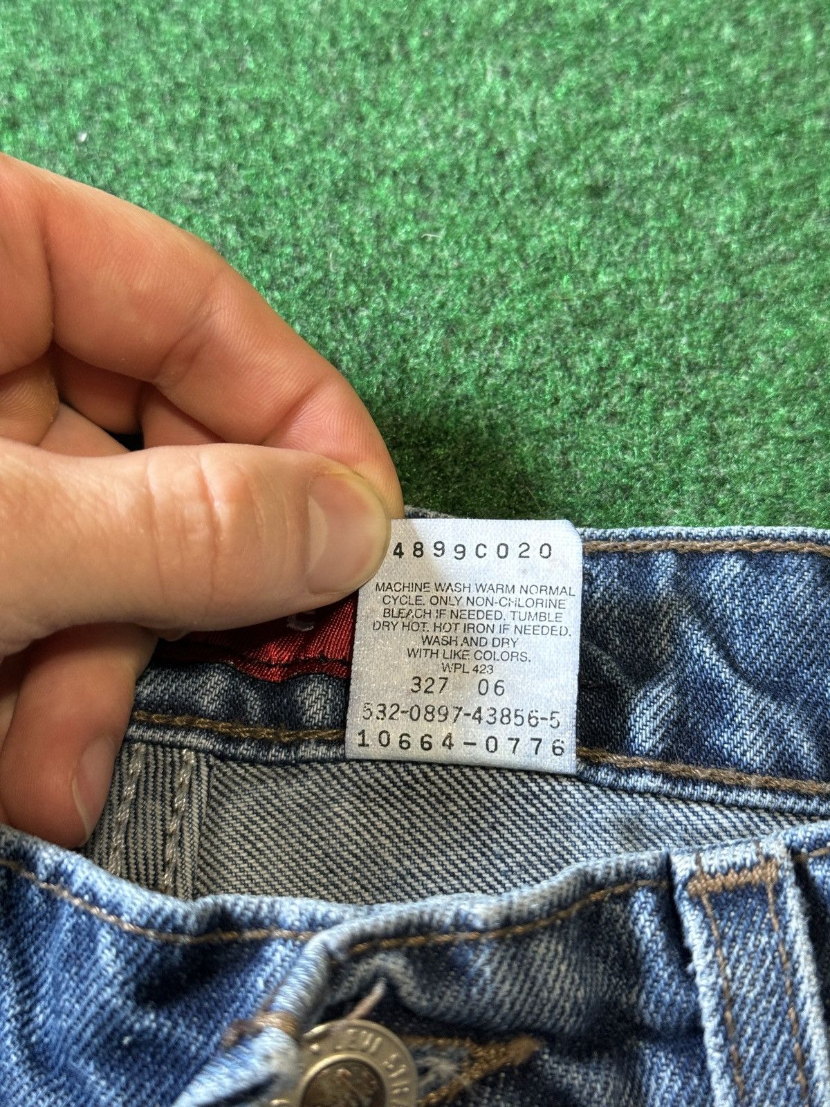 Levi's Vintage Clothing Vintage 90s Levi’s Silvertab Loose Fit Baggy 29x32 Jeans Size 29" - 5 Thumbnail