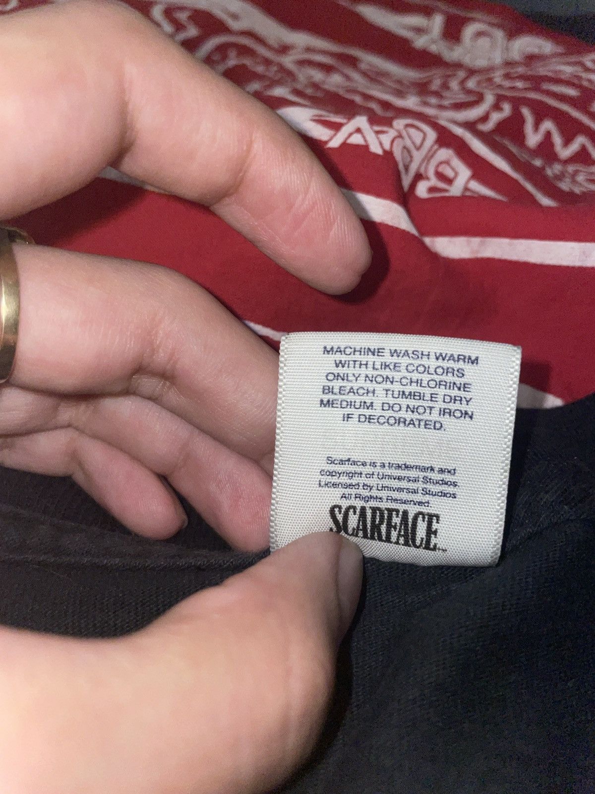 Supreme Scarface Supreme Tee Size US L / EU 52-54 / 3 - 6 Thumbnail