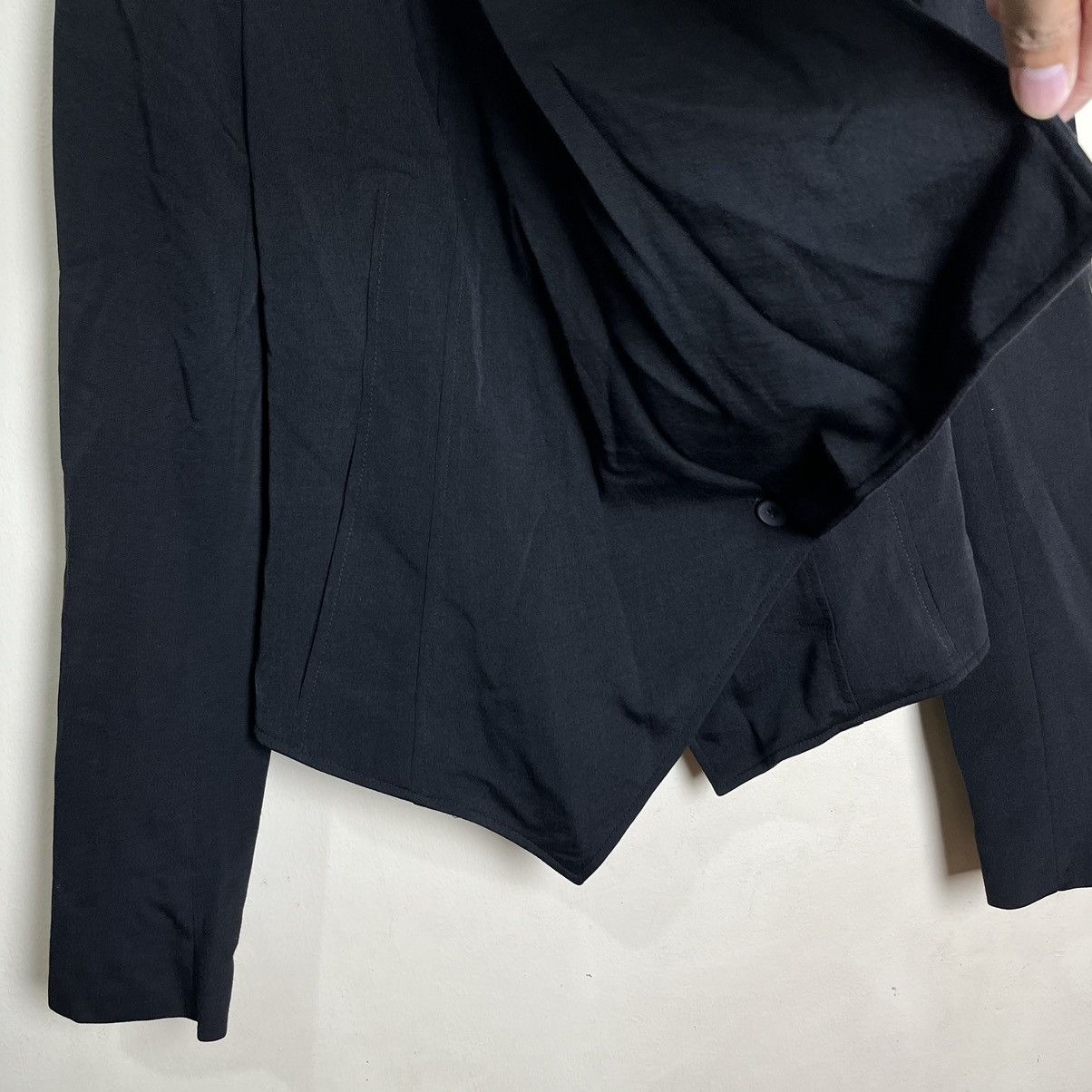 Helmut Lang Helmut Lang Assymetrical Coat Size S / US 4 / IT 40 - 4 Thumbnail