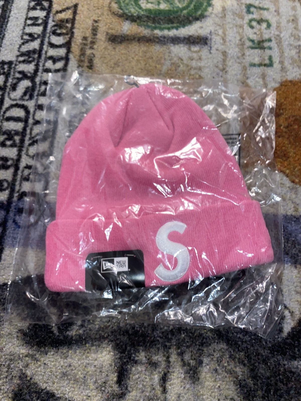 Supreme Supreme New Era S Logo Beanie Pink (2023) | Grailed
