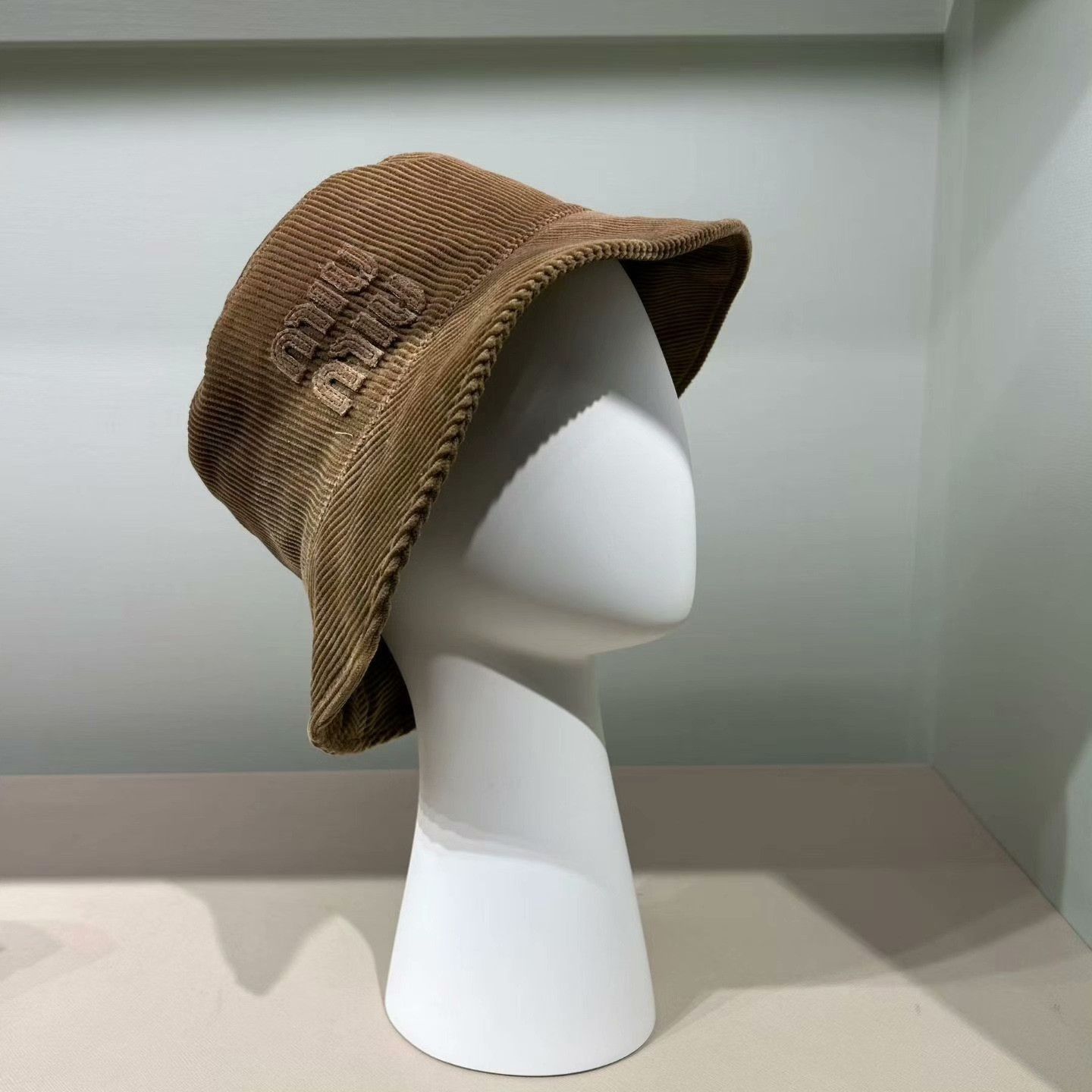 Miu Miu MiuMiu Corduroy Bucket Hat Size ONE SIZE - 1 Thumbnail