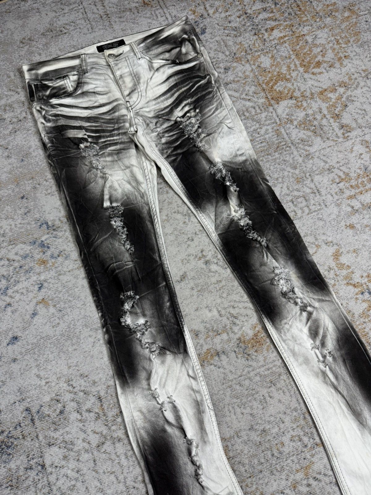 Tornado Mart Kings live y2k style denim pants Size US 32 / EU 48 - 5 Thumbnail