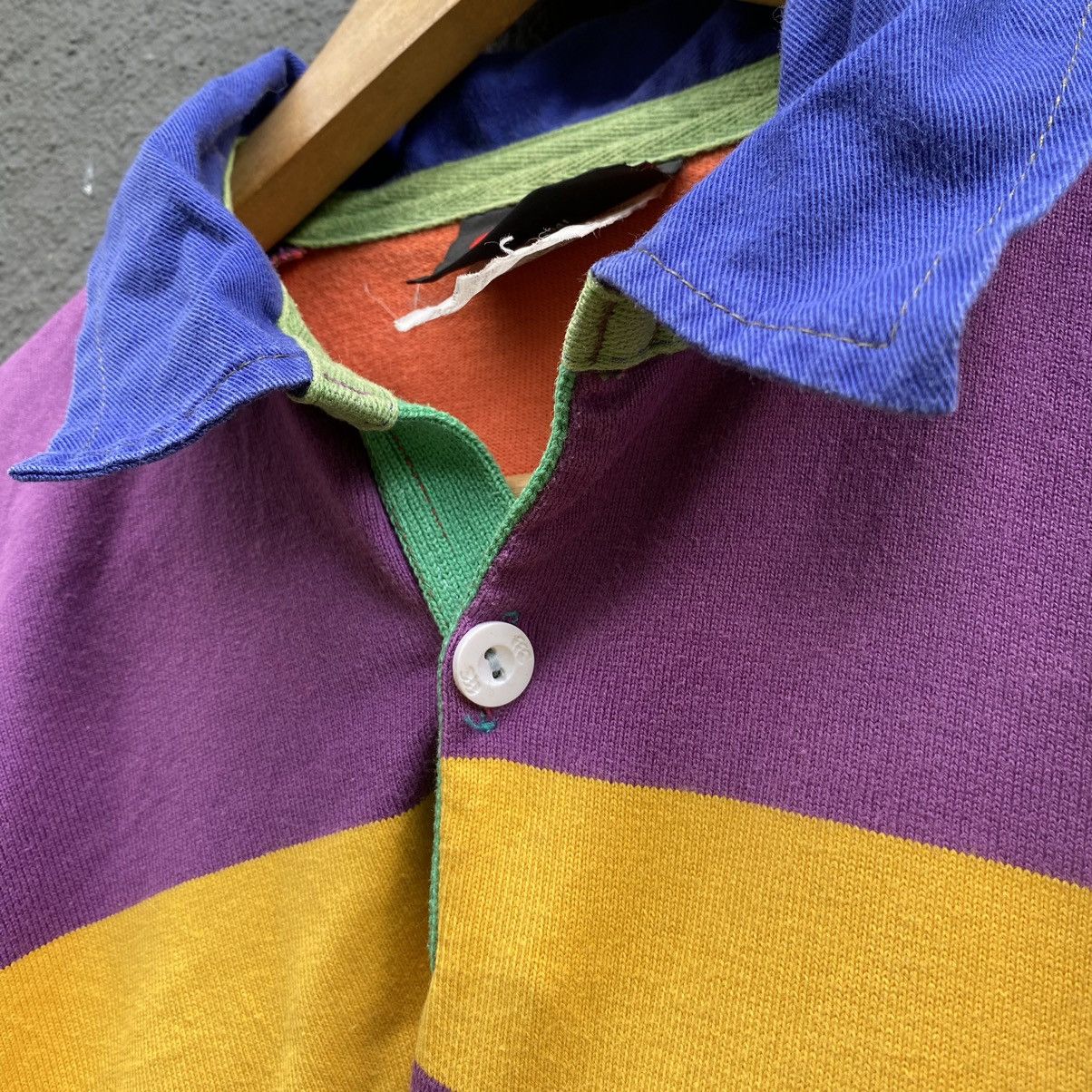 Canterbury of New Zealand Thrashed Faded Vintage 90s Canterbury Rugby ERD GRUNGE Size US XL / EU 56 / 4 - 6 Thumbnail