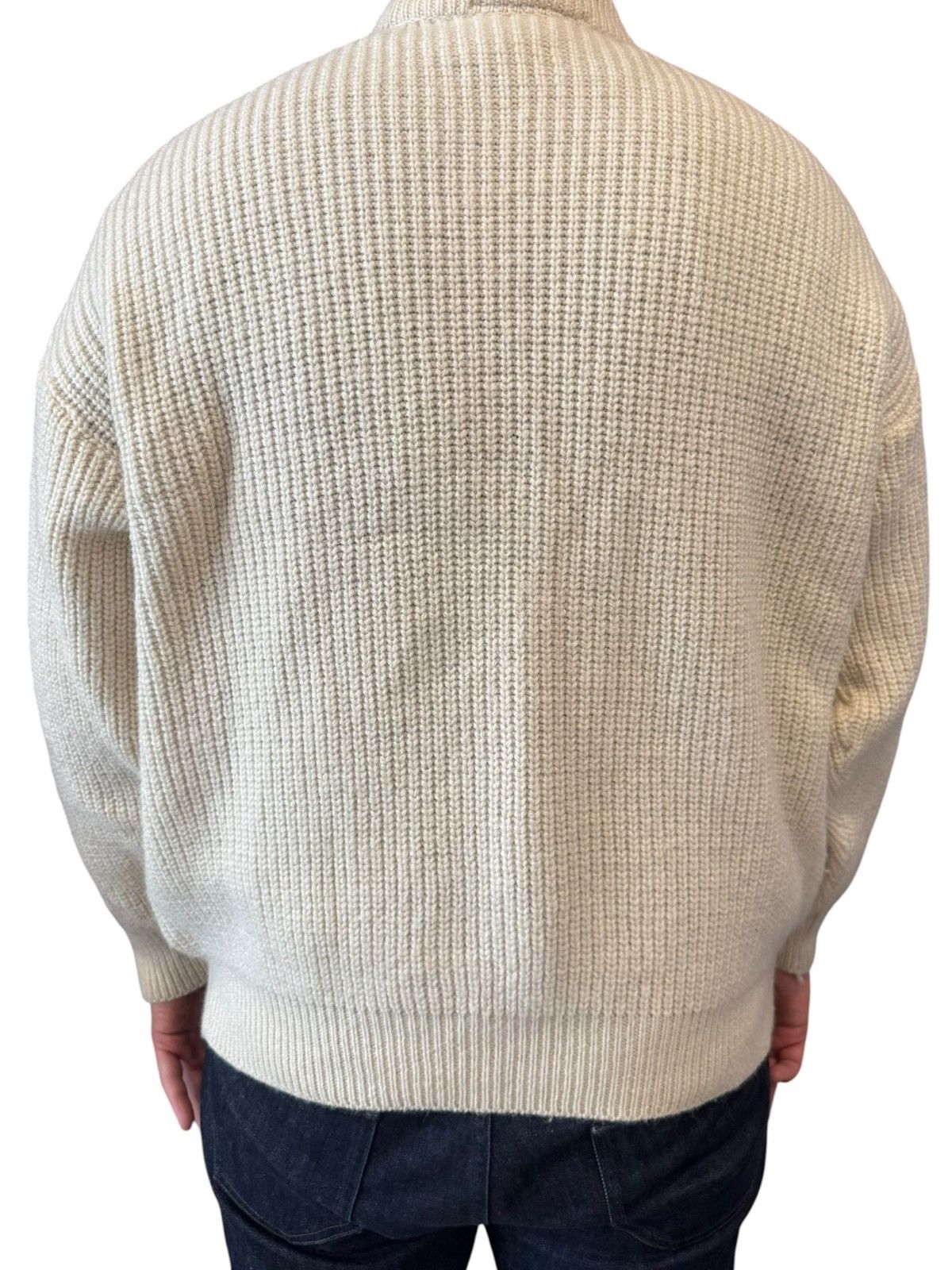 Barbour Barbour Turtleneck Wool Ribbed Fishermans Sweater XL XXL Size US XXL / EU 58 / 5 - 3 Thumbnail
