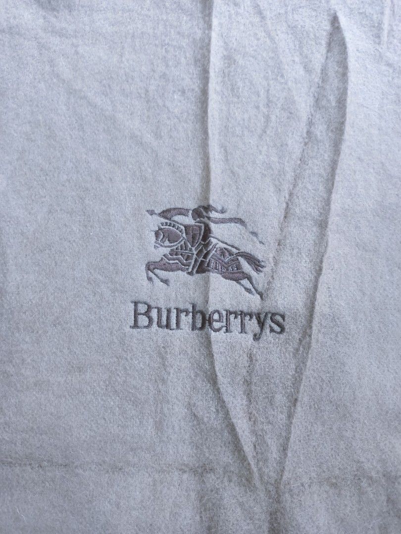 Burberry Burberrys Vintage Wool Blanket Japan 140x200cm Size ONE SIZE - 3 Thumbnail