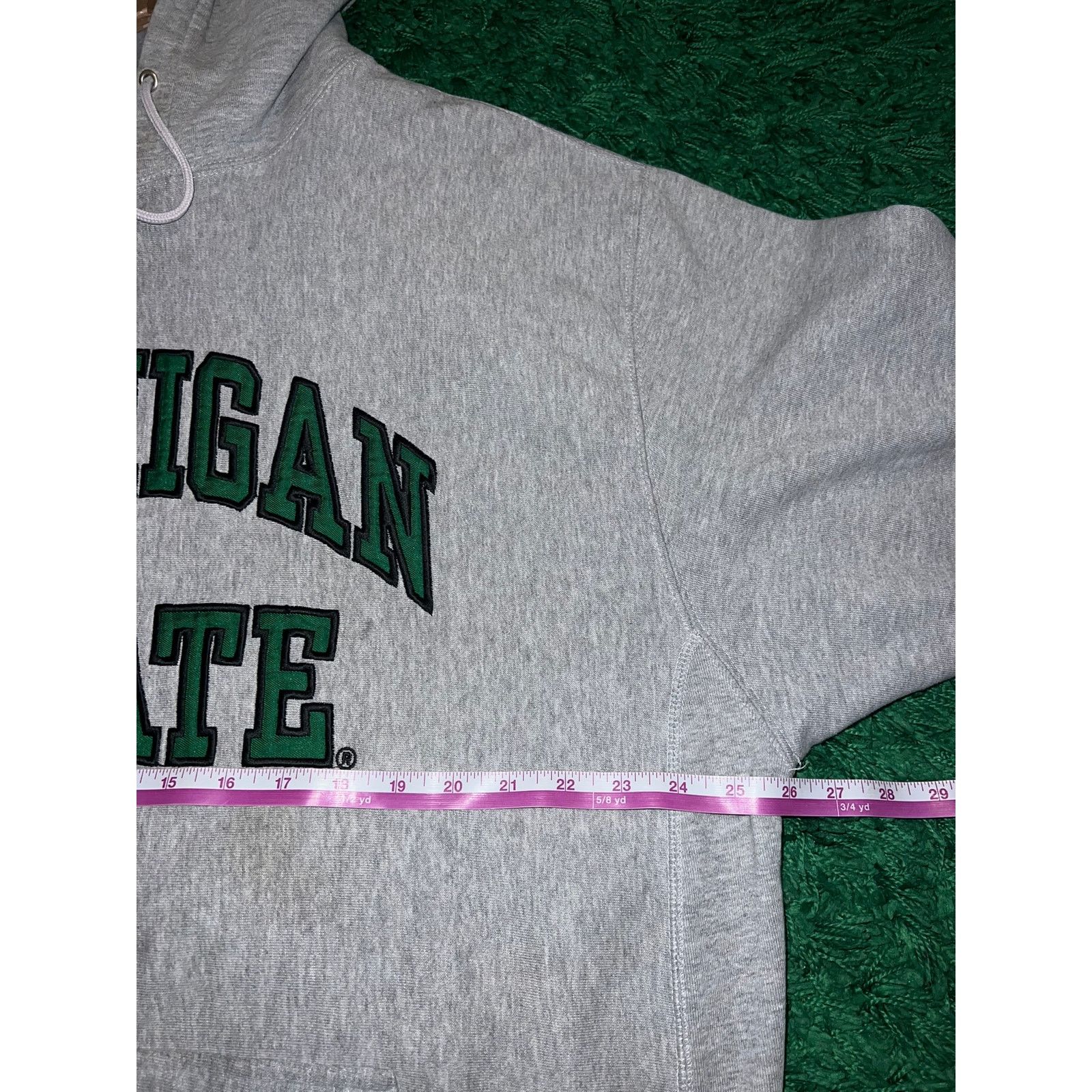 Steve And Barrys Vintage Michigan State Hoodie College University Weave XL Size US XL / EU 56 / 4 - 12 Thumbnail