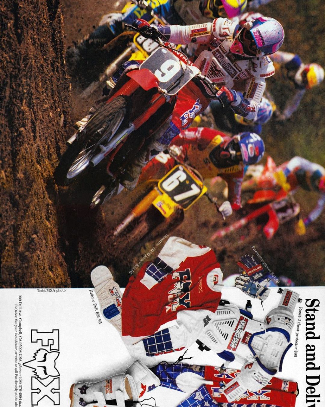 Fox Racing 1990s Yamaha Fox Head Racing Sweater Size US XL / EU 56 / 4 - 2 Thumbnail
