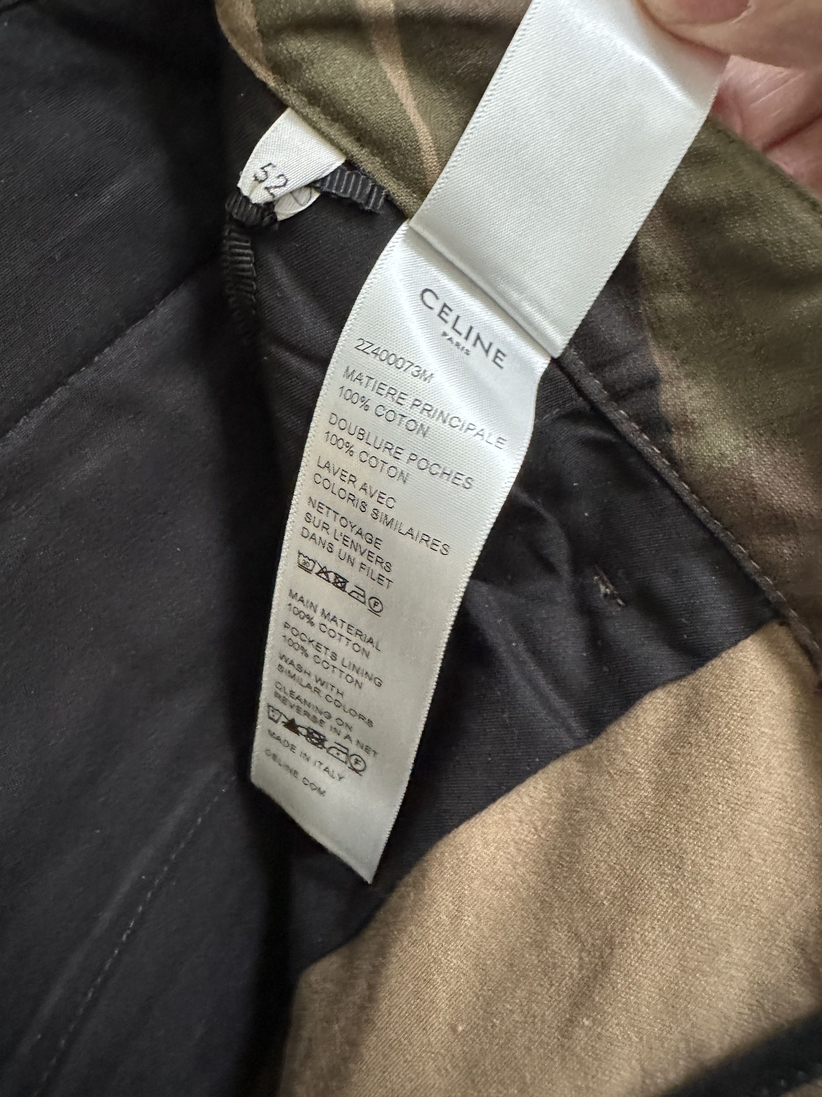 Celine Camo Shorts Size 52 Size US 36 / EU 52 - 7 Thumbnail