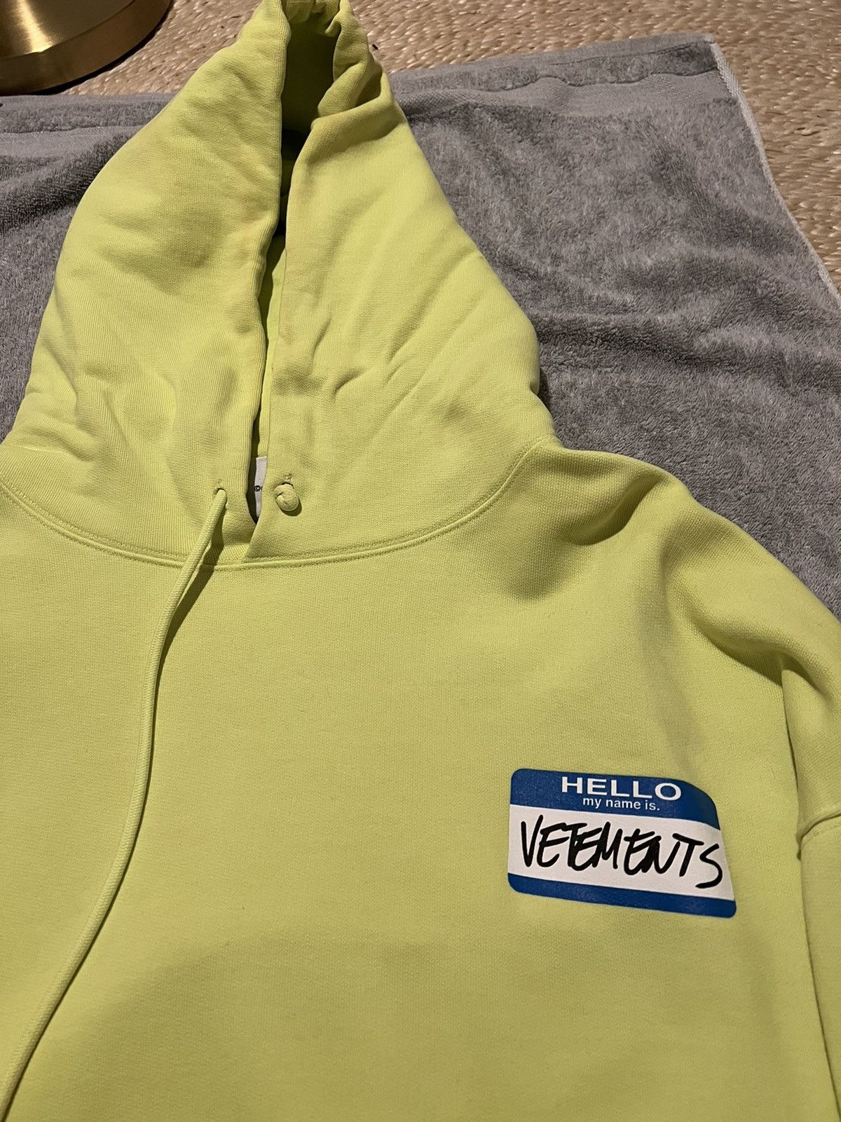 Vetements VETEMENTS Hello my name is VETEMENTS Hoodie Size US S / EU 44-46 / 1 - 2 Thumbnail