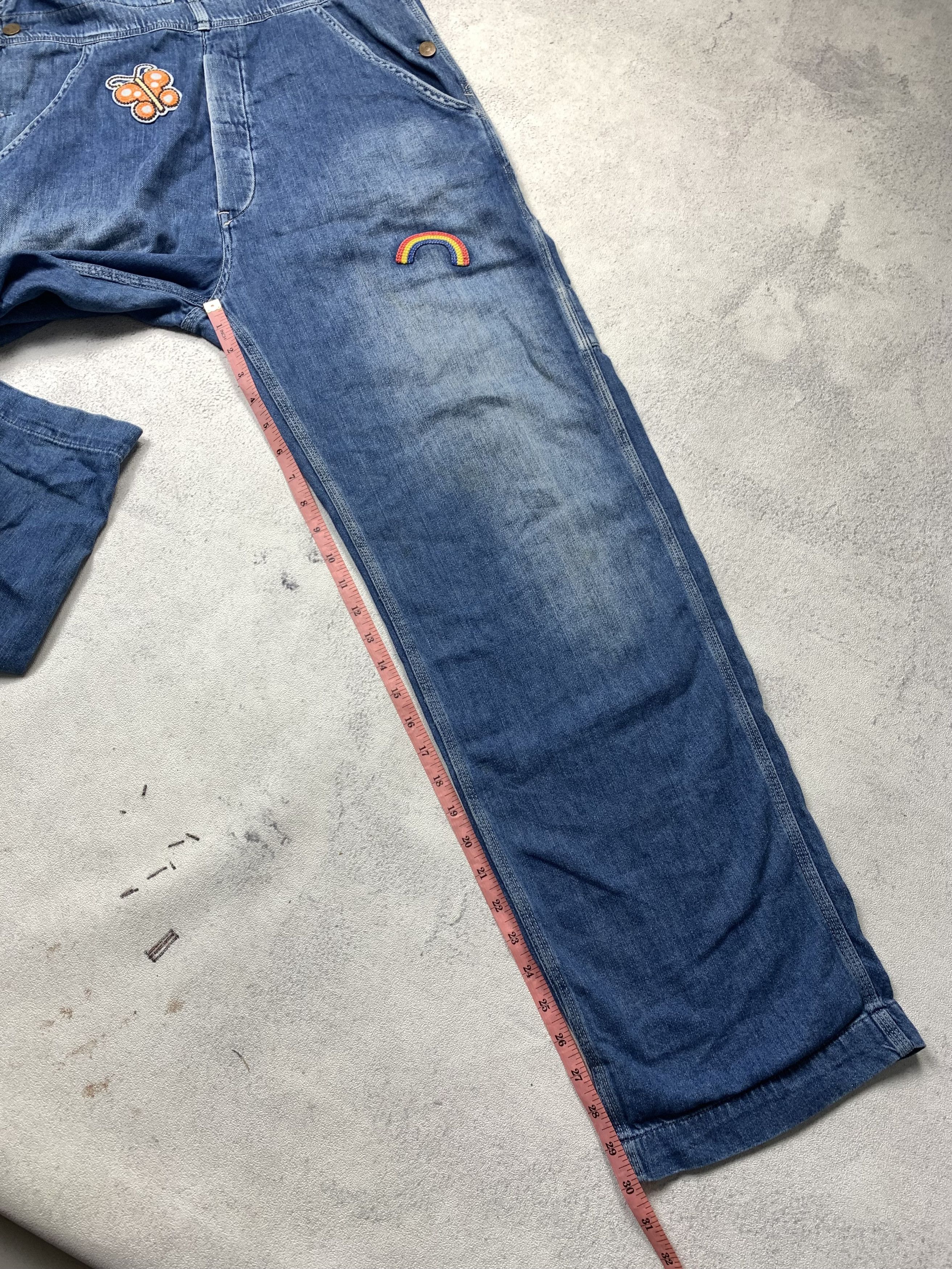 Hysteric Glamour Hysteric Glamour 90s Vintage Denim Overalls Jumpsuit Size US 34 / EU 50 - 7 Thumbnail