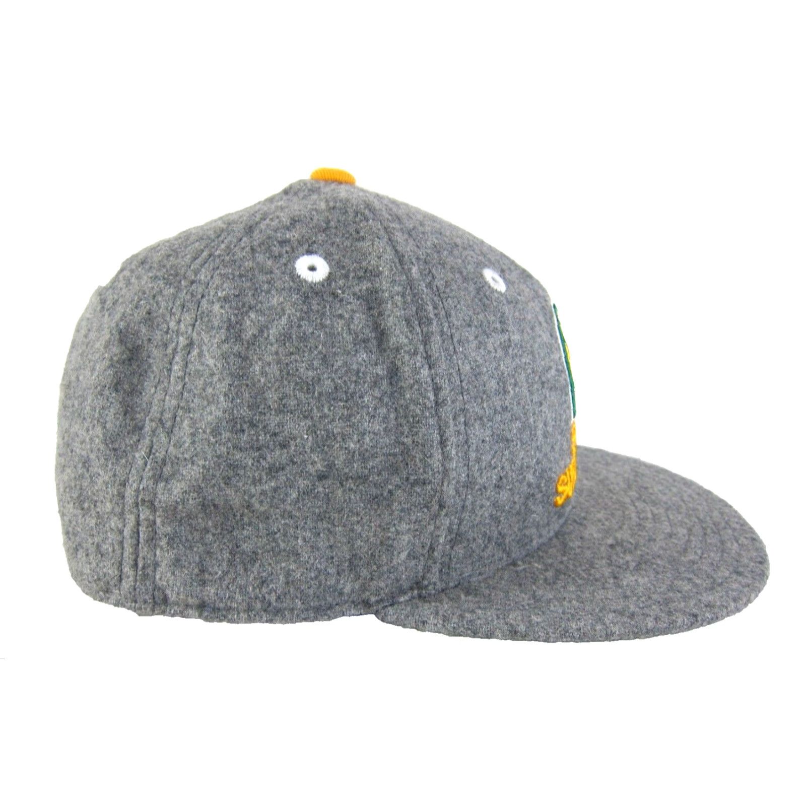 Mitchell & Ness VINTAGE Seattle Supersonics Mitchell & Ness Grey Wool Blend Hat 7 3/8 Fitted Size ONE SIZE - 3 Thumbnail