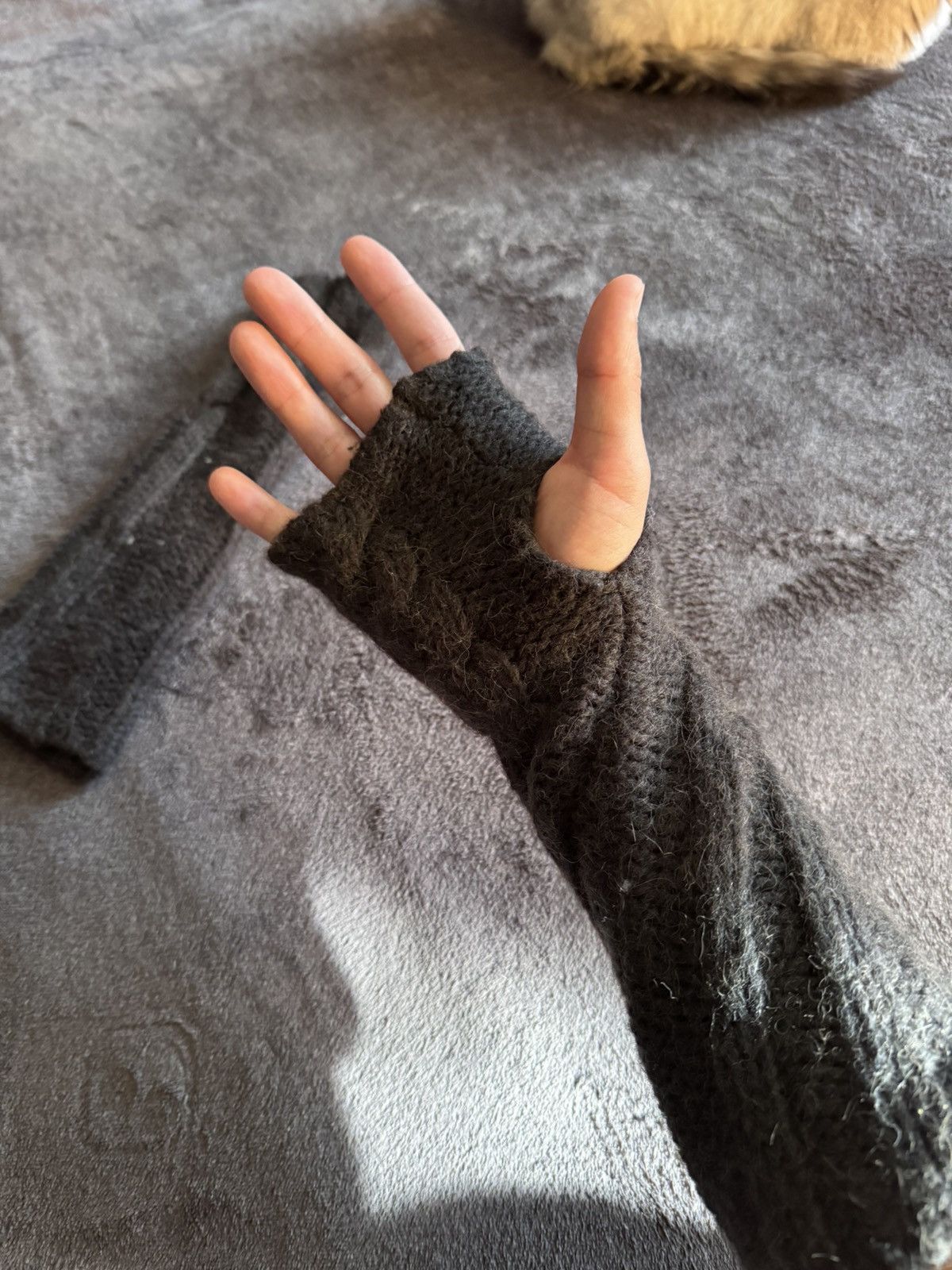Diesel Diesel avant-garde wool mittens Size ONE SIZE - 2 Thumbnail