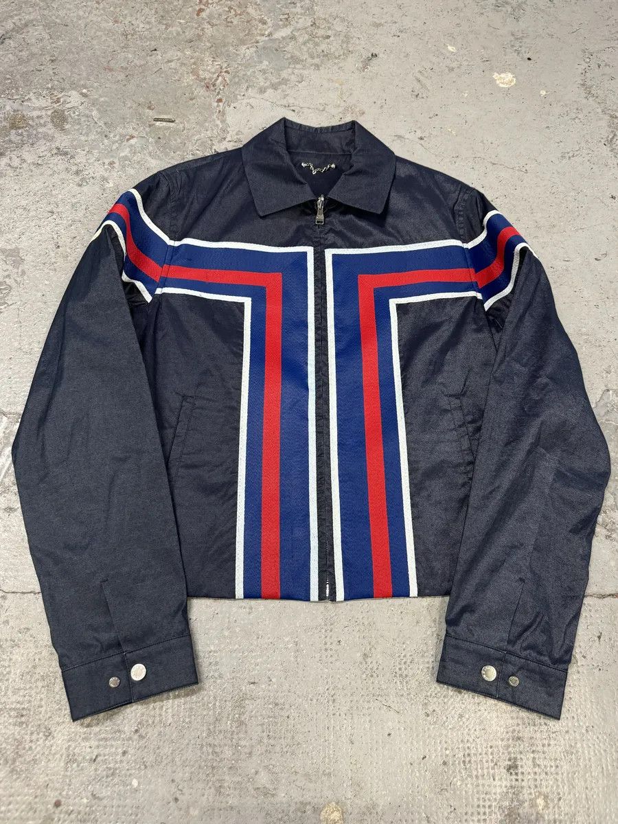 Louis Vuitton SS2016 Louis Vuitton Navy Premium Coach Jacket by Kim Jones Size US S / EU 44-46 / 1 - 2 Thumbnail
