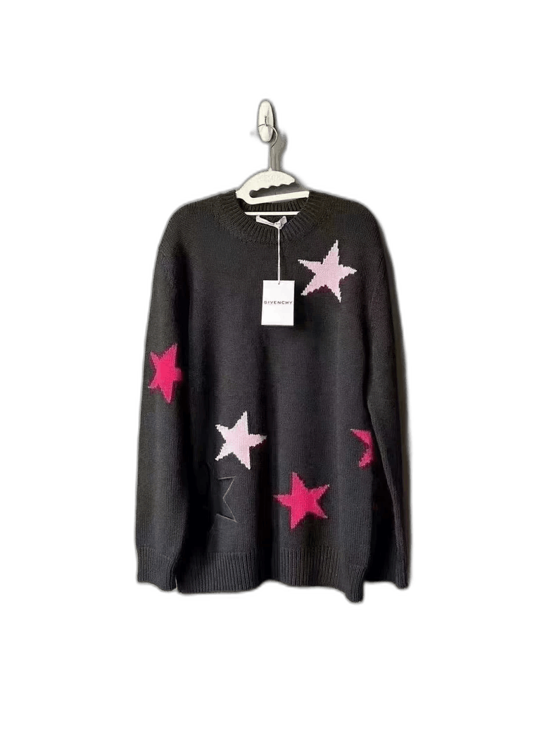 Givenchy Givenchy Hollow Star Sweater Size S-yf Size US S / EU 44-46 / 1 - 1 Thumbnail
