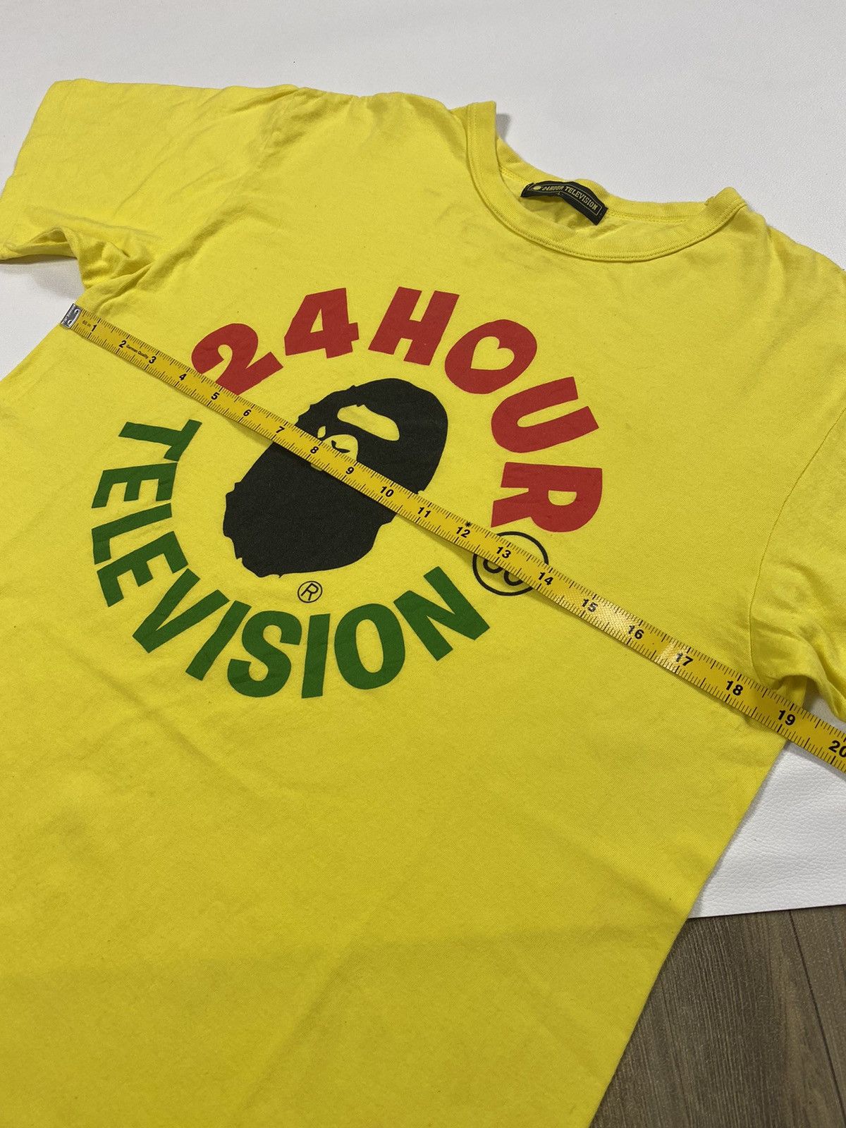Bape Bape x 24hour Television Tee Size US M / EU 48-50 / 2 - 11 Thumbnail