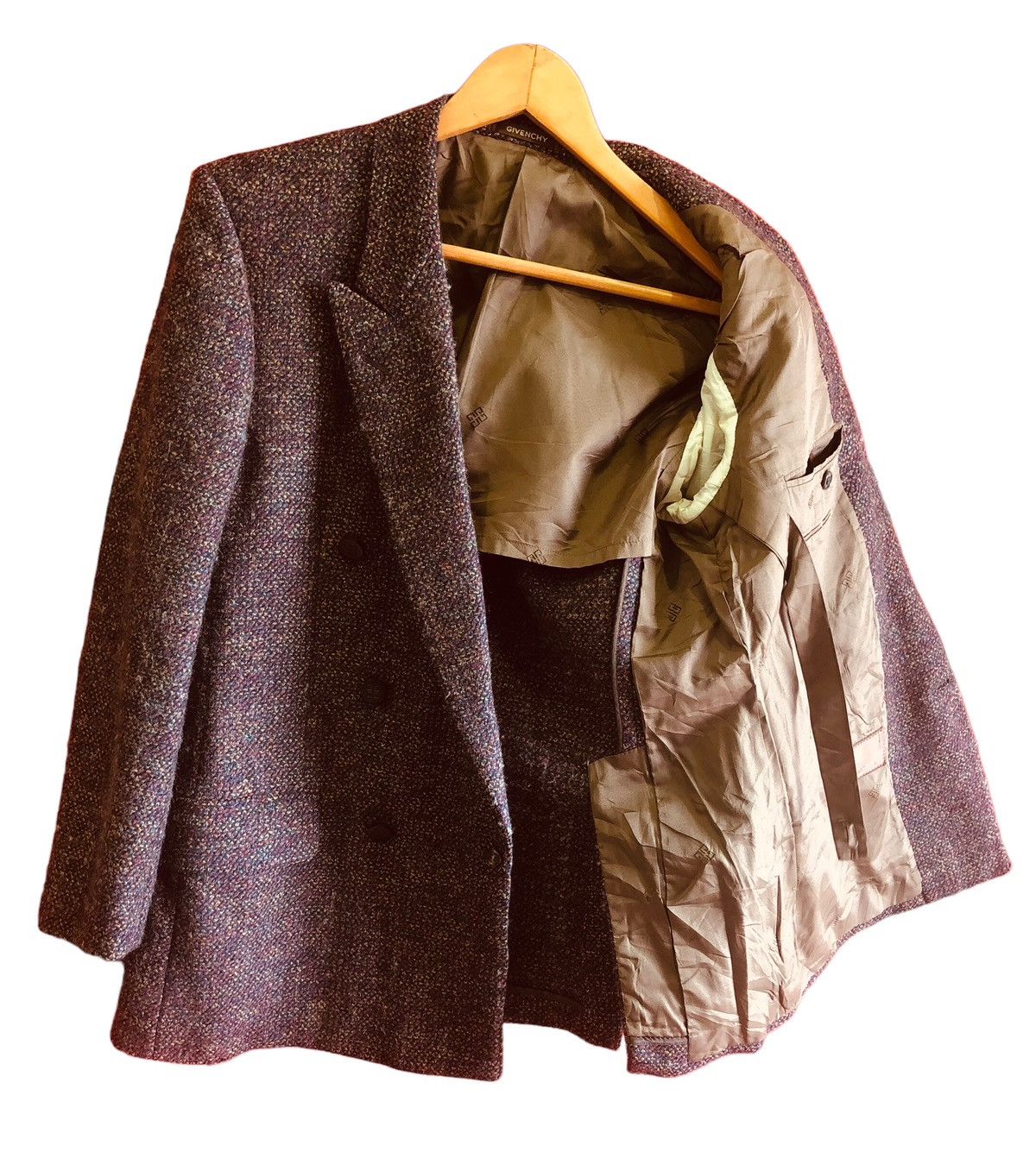 Givenchy Givenchy Double Breasted Wool Coat Size US S / EU 44-46 / 1 - 4 Thumbnail