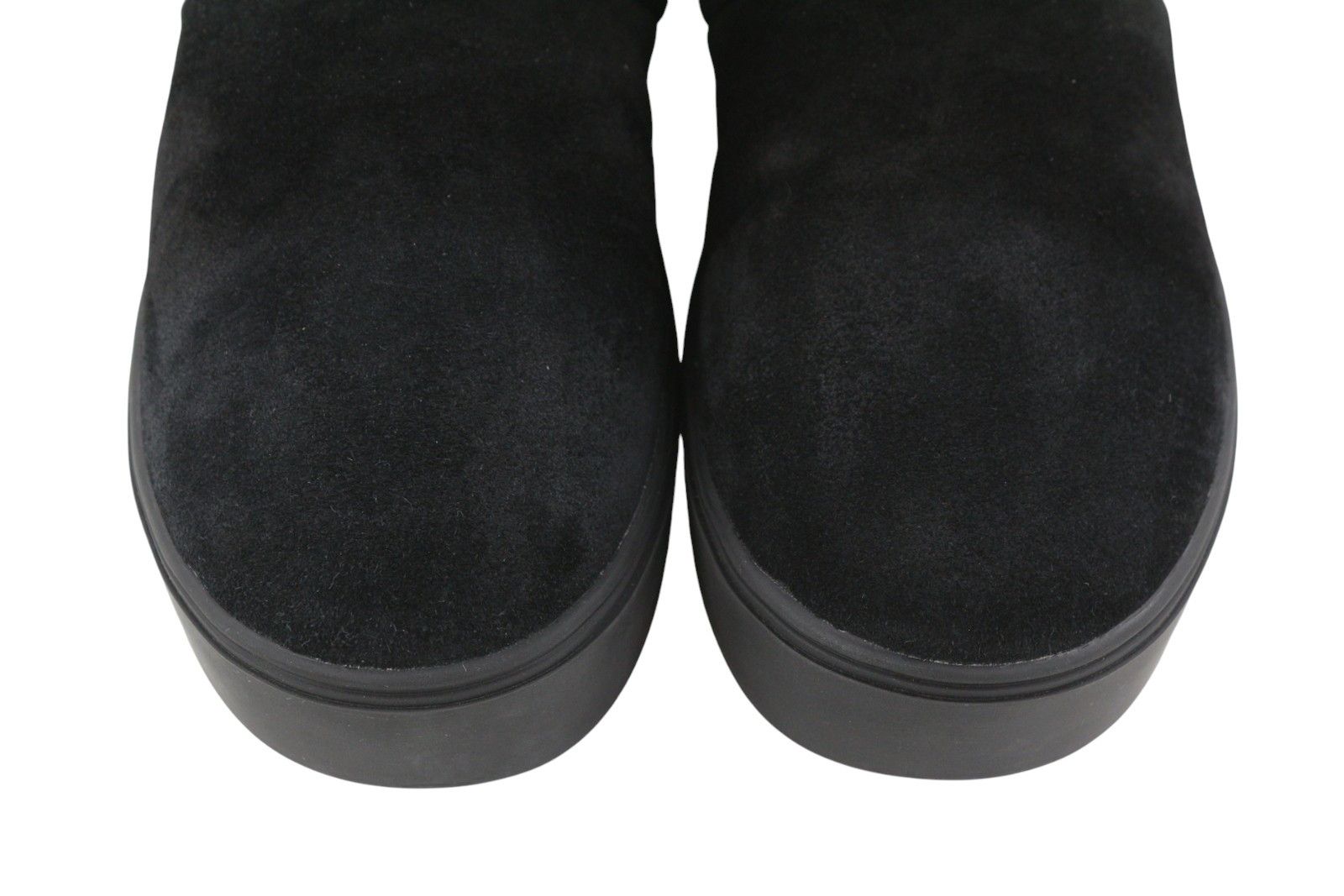 Other ANKLE EYELIKE BLACK SUEDE EU37 Fleece Inside 87851 Size US 6 / IT 36 - 5 Thumbnail