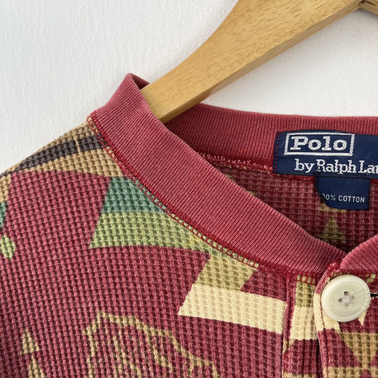 Polo Ralph Lauren × Vintage Vintage Polo RL Waffle Sweater Size US M / EU 48-50 / 2 - 6 Thumbnail