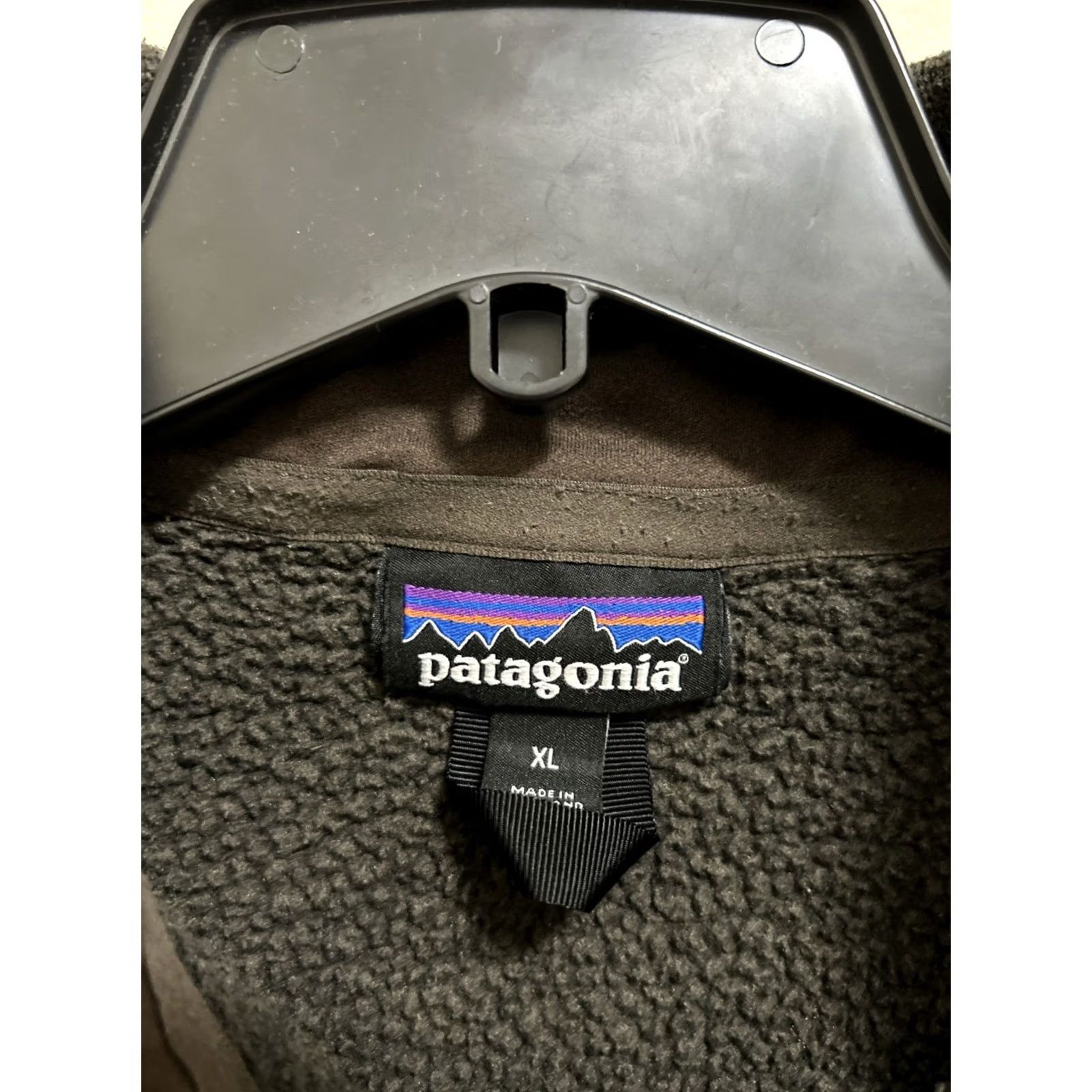 Patagonia Patagonia Sweater Pullover 1/4 Zip Mens XL Heather Brown Fleece Mock Neck Logo Zipper Outdoor Casual Workwear 25522 Size US XL / EU 56 / 4 - 6 Thumbnail