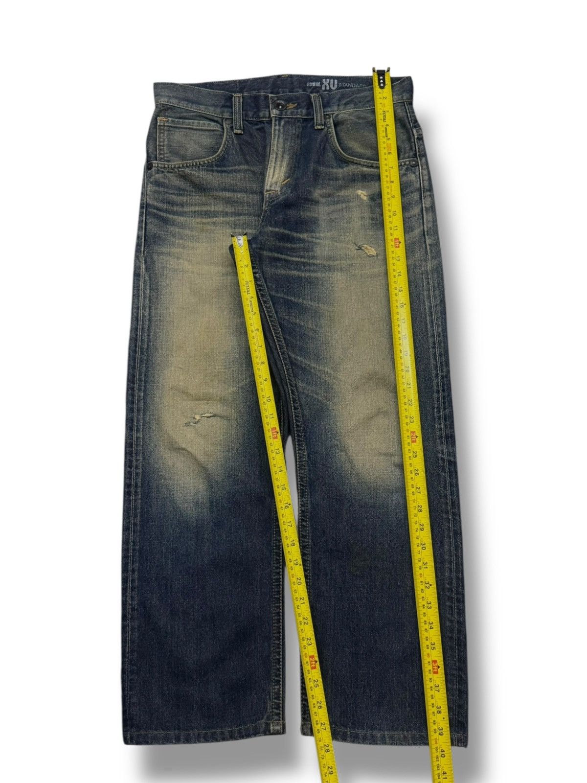 Edwin EDWIN EX404 Exclusive Vintage Japanese Denim Jeans | W32 Size US 34 / EU 50 - 15 Thumbnail