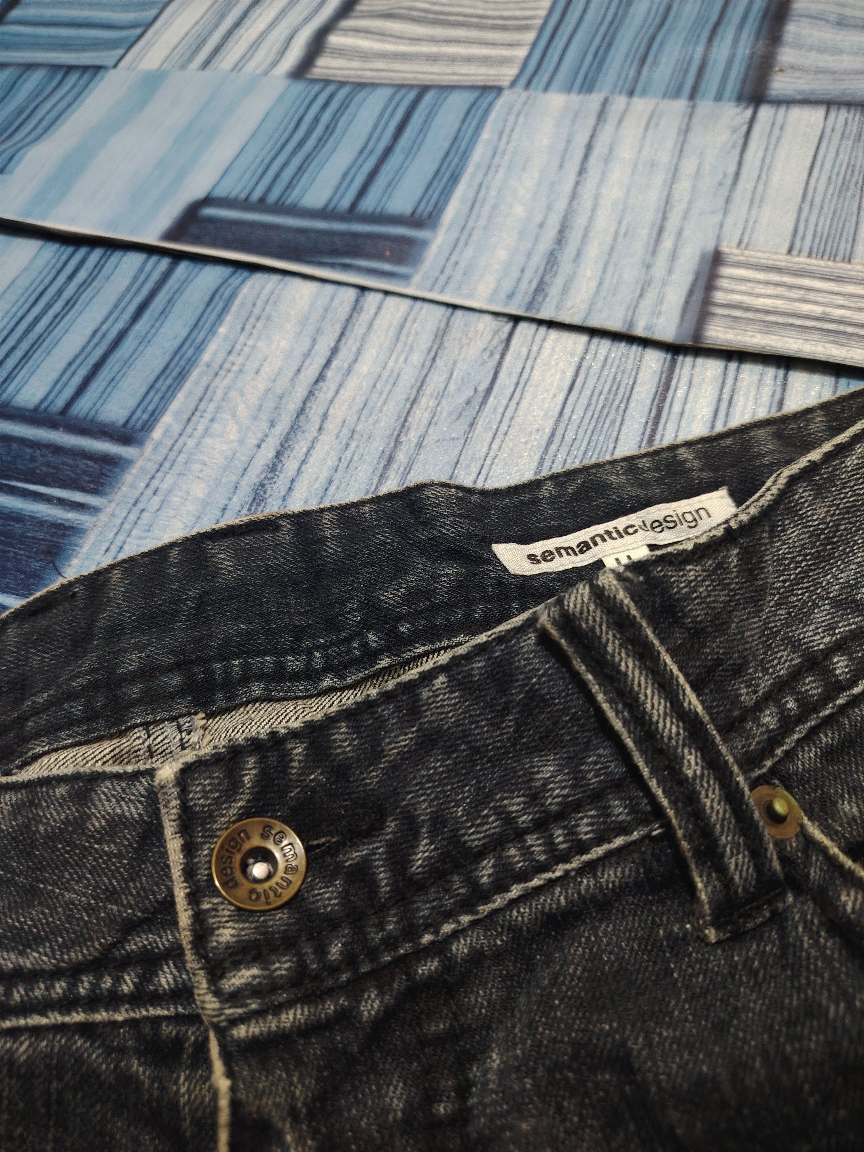 semanticdesign Semantic design Clawmark Studded Flared jeans Distress Jeans Size US 33 - 10 Thumbnail