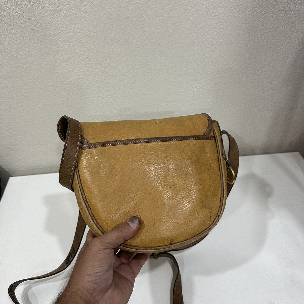 Loewe ‼️YES‼️ VINTAGE LOEWE LEATHER SHOULDER BAG Size ONE SIZE - 4 Thumbnail