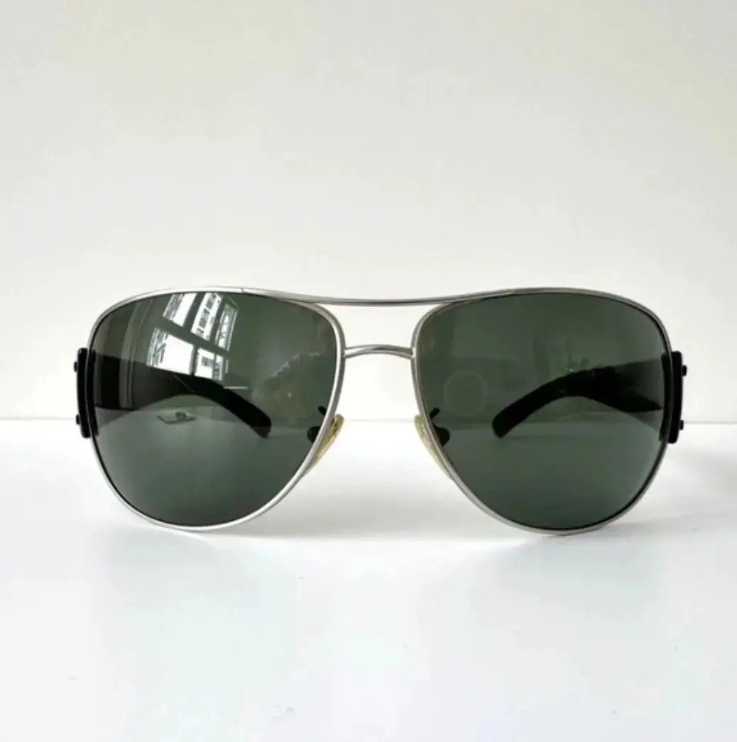 Prada × Vintage PRADA Sunglasses Star Mask Flame Sport Metal RI843 Size ONE SIZE - 2 Thumbnail