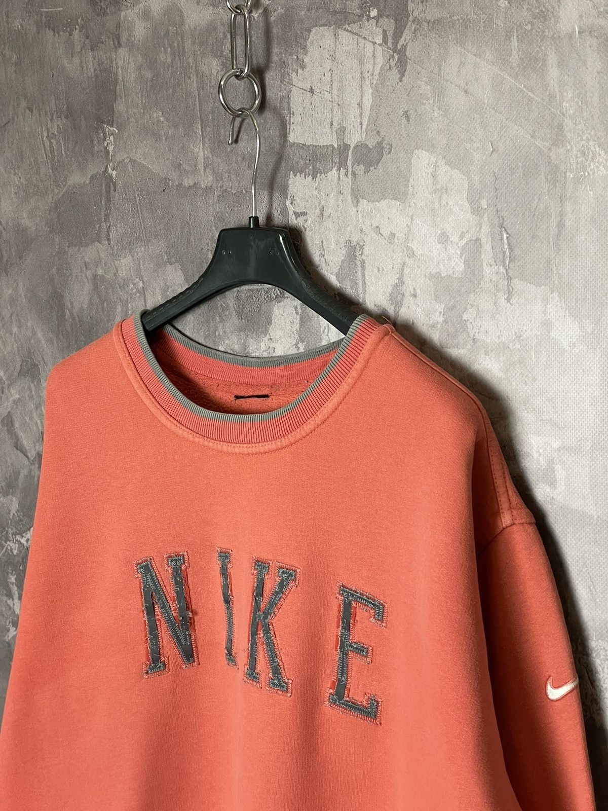 Nike × Vintage NIKE VINTAGE CENTER LOGO OVERSIZE BOXY SWEATSHIRT Size US M / EU 48-50 / 2 - 6 Thumbnail
