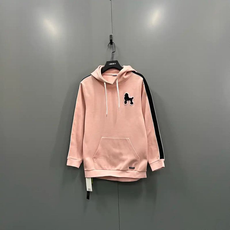 Miu Miu Miu Miu Pink Cotton Long Sleeve Hoodie 0089 Size M / US 6-8 / IT 42-44 - 1 Thumbnail