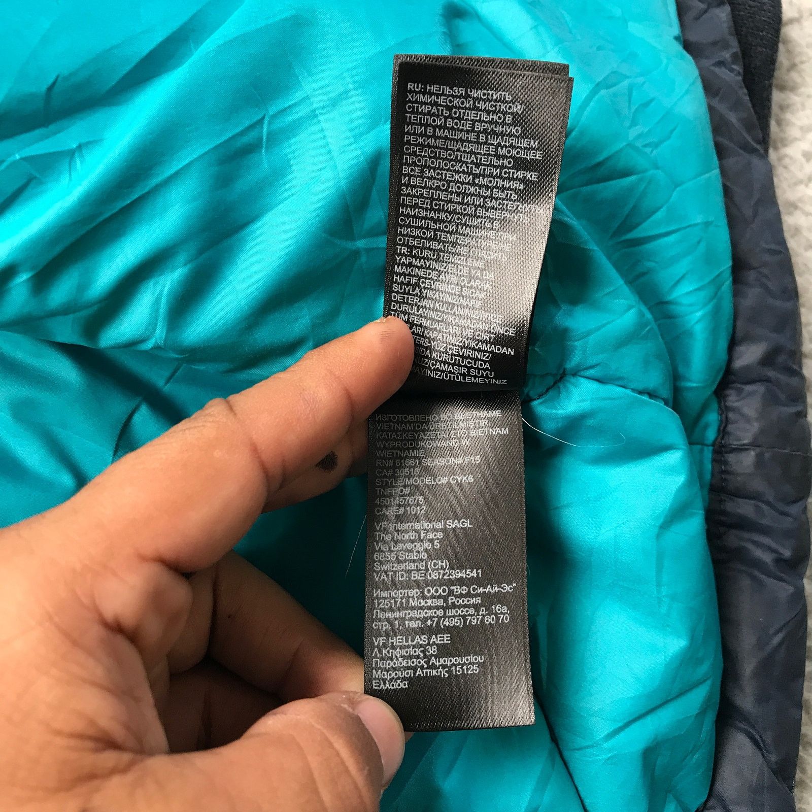 The North Face The North Face CYK6 Quilted Hoodie Jacket Mens Large Size US L / EU 52-54 / 3 - 11 Thumbnail