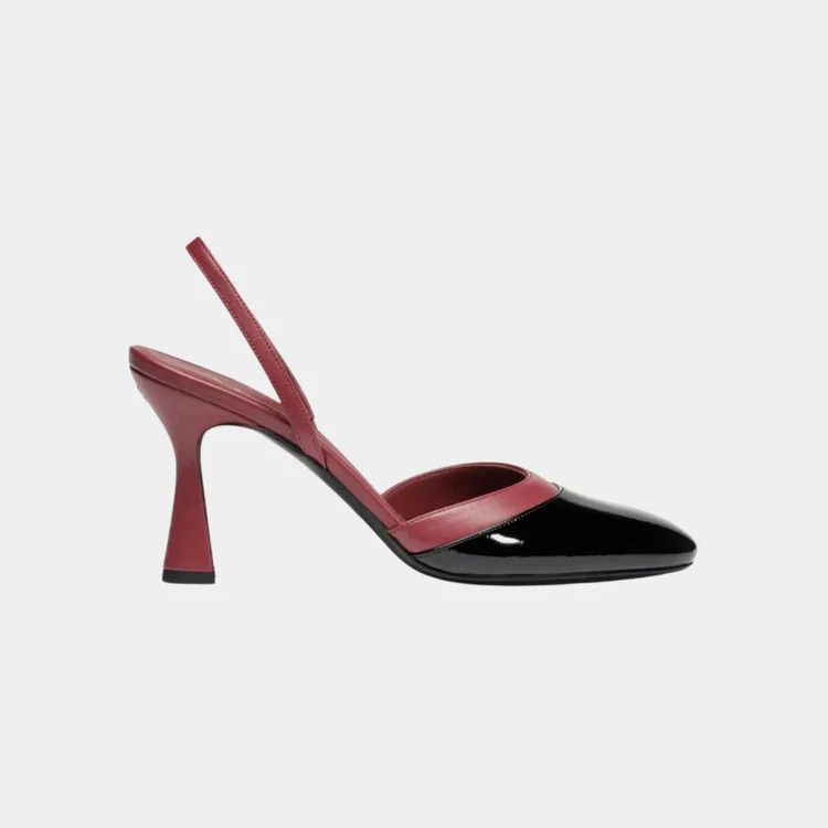 Chanel os11x0426 Slingbacks in Patent Calfskin & Lambskin Size US 8 / IT 38 - 1 Thumbnail