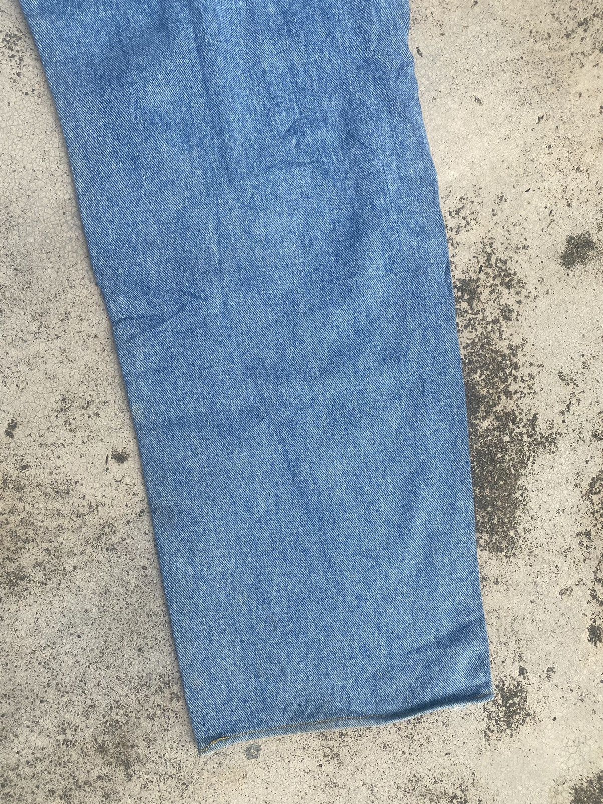 Burberry × Designer × Vintage Vintage Thomas Burberry Loose Wide Leg Jeans Size US 29 - 15 Thumbnail