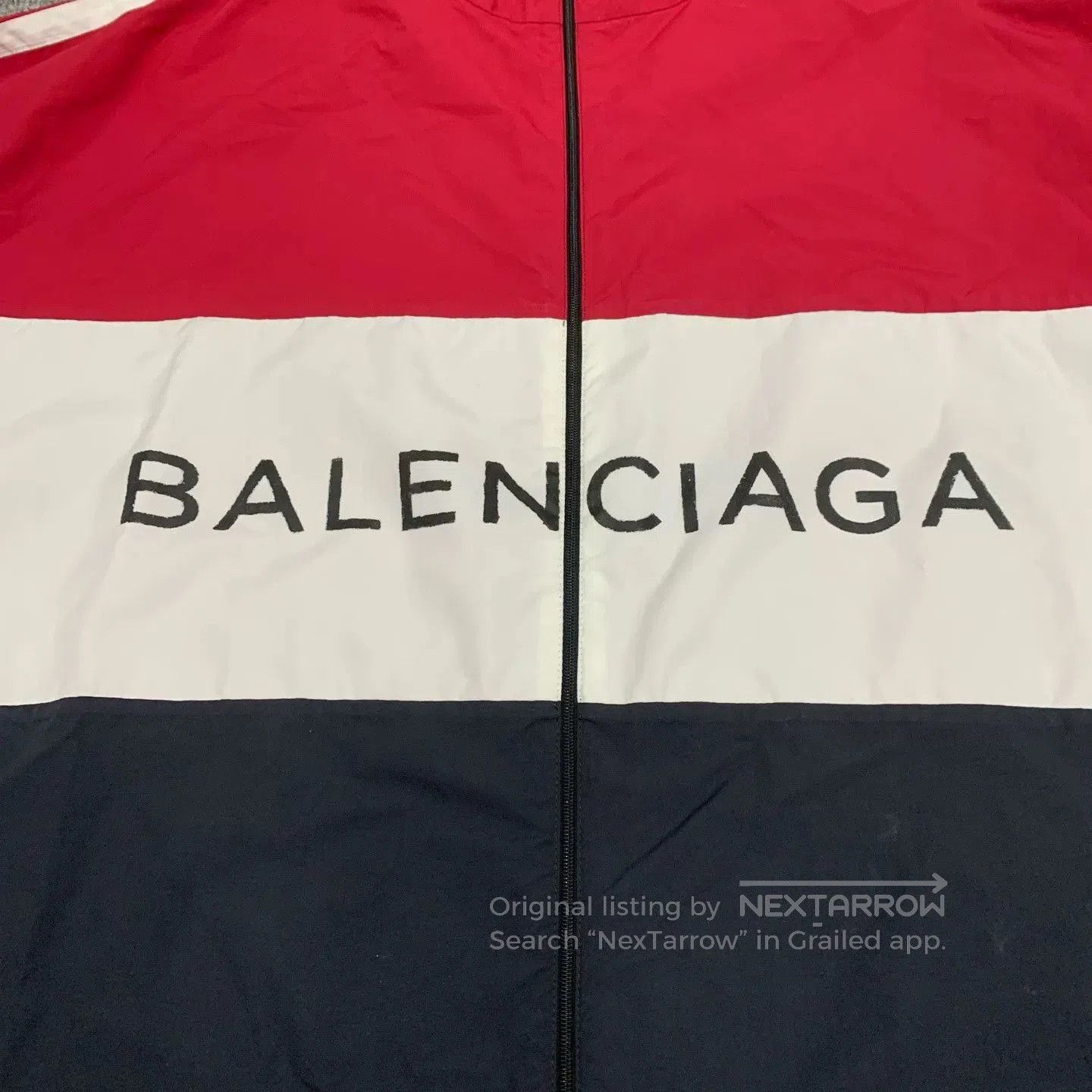 Balenciaga balenciaga color-block windbreaker jacket. Size US M / EU 48-50 / 2 - 9 Thumbnail