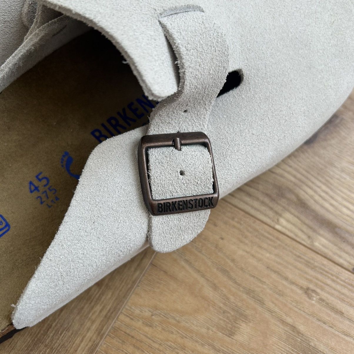 Birkenstock Birkenstock Boston Suede Sandals Size US 12 / EU 45 - 4 Thumbnail