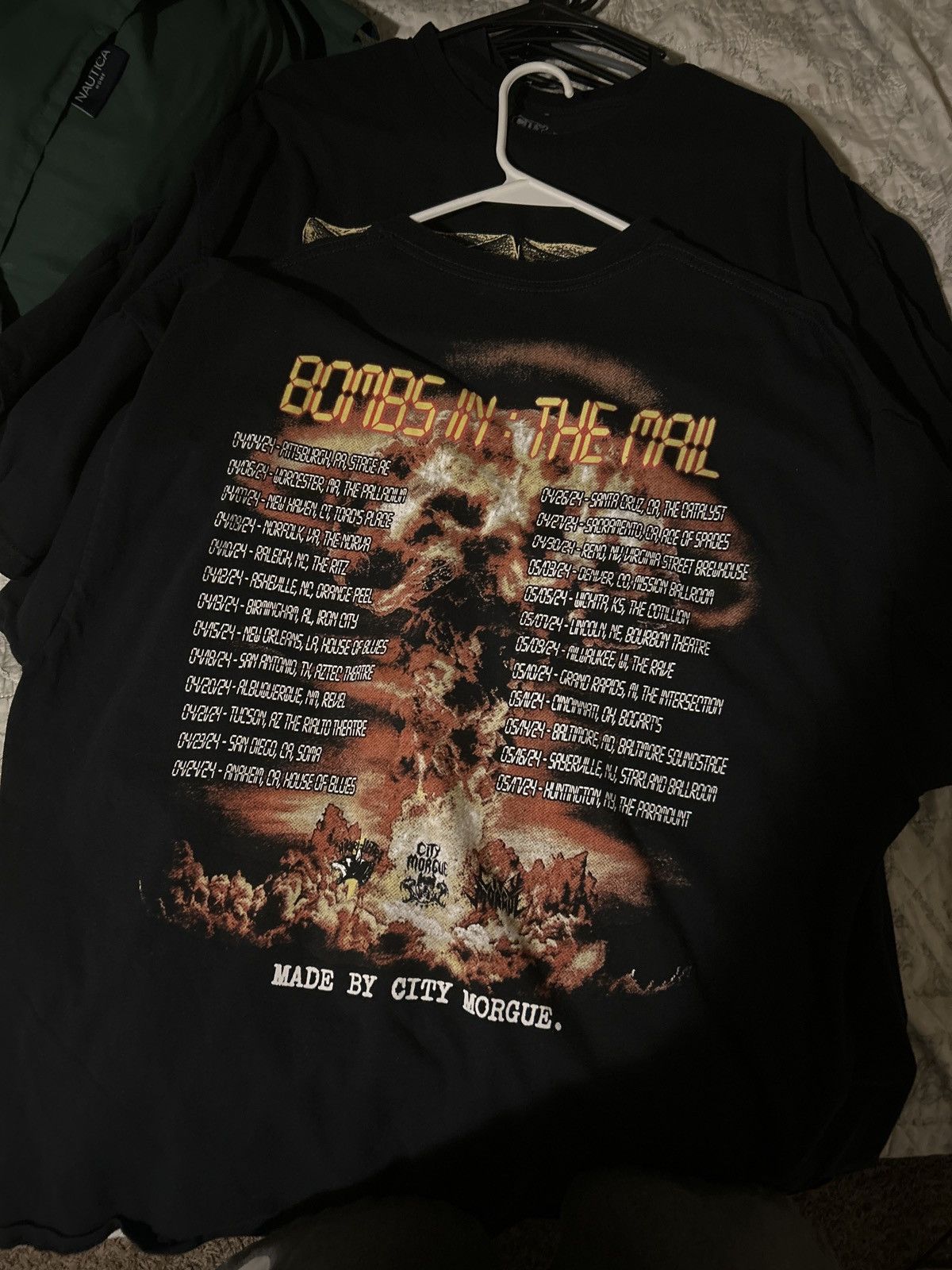 City Morgue Bombs in the mail tour merch Size US XL / EU 56 / 4 - 2 Thumbnail
