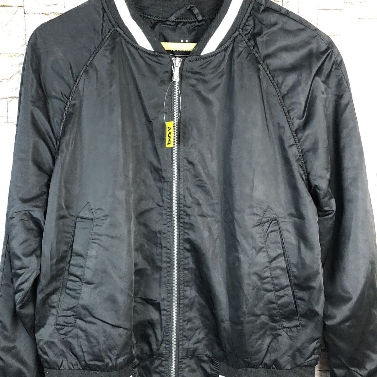 Japanese Brand Outerwear Road Tripper butterfly Black Bombers Jacket #A809 Size M / US 6-8 / IT 42-44 - 7 Thumbnail