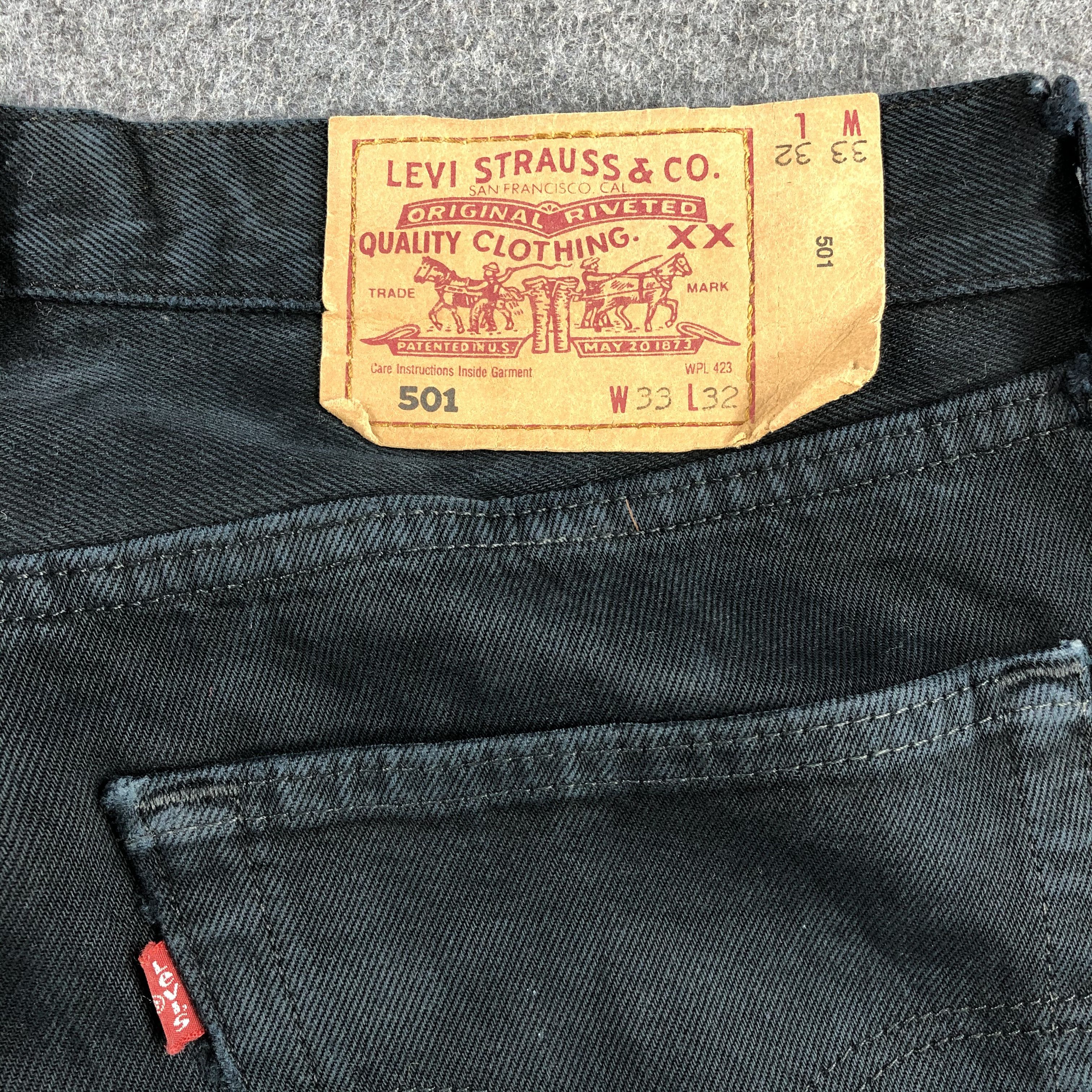 Levi's 90s Vintage Levis 501 Earth Tone Jeans-J1447 Size US 33 - 5 Thumbnail