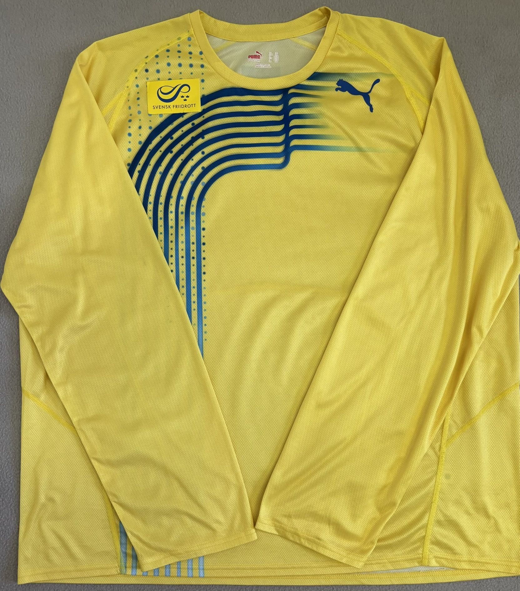 Puma Sweden Svensk Friidrott Puma Athletics Jersey Size 3XL Size US XXL / EU 58 / 5 - 7 Thumbnail