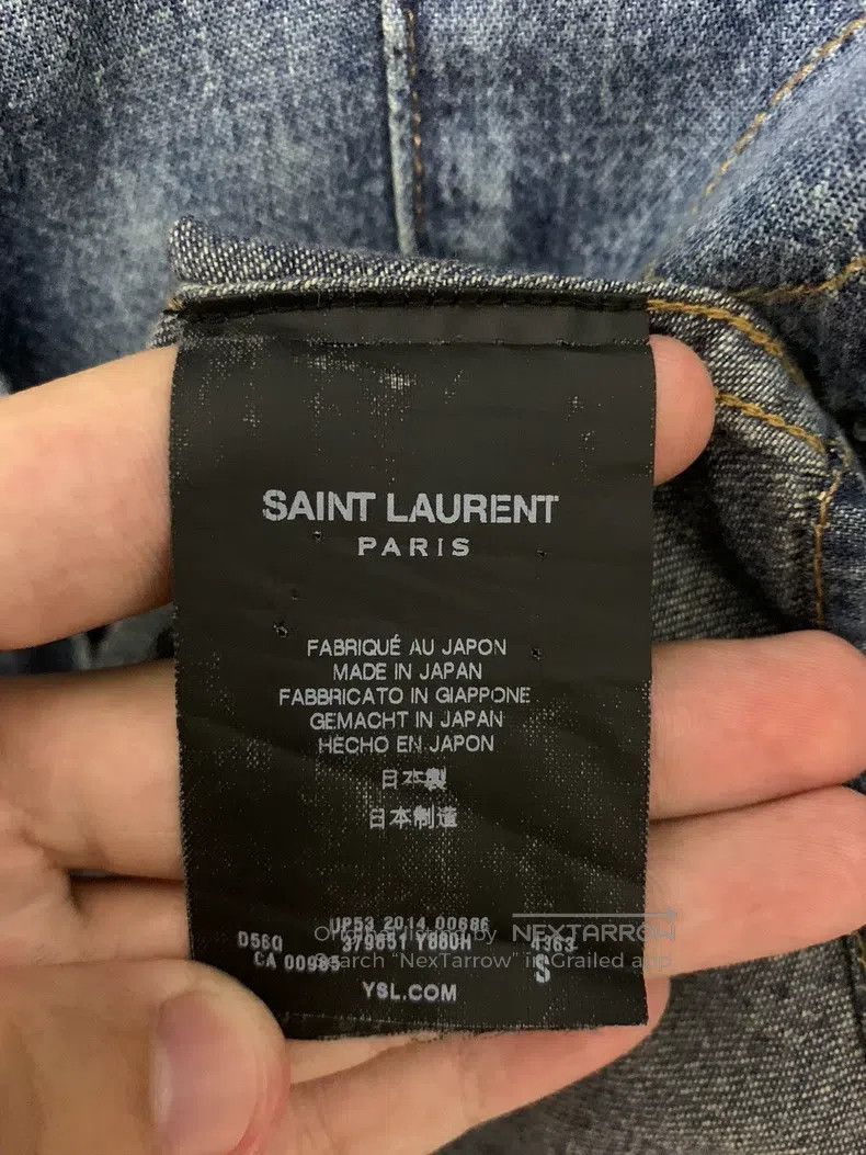 Saint Laurent Paris Saint Laurent Paris Double Pocket Buttoned Cashew Flower D Size US S / EU 44-46 / 1 - 4 Thumbnail